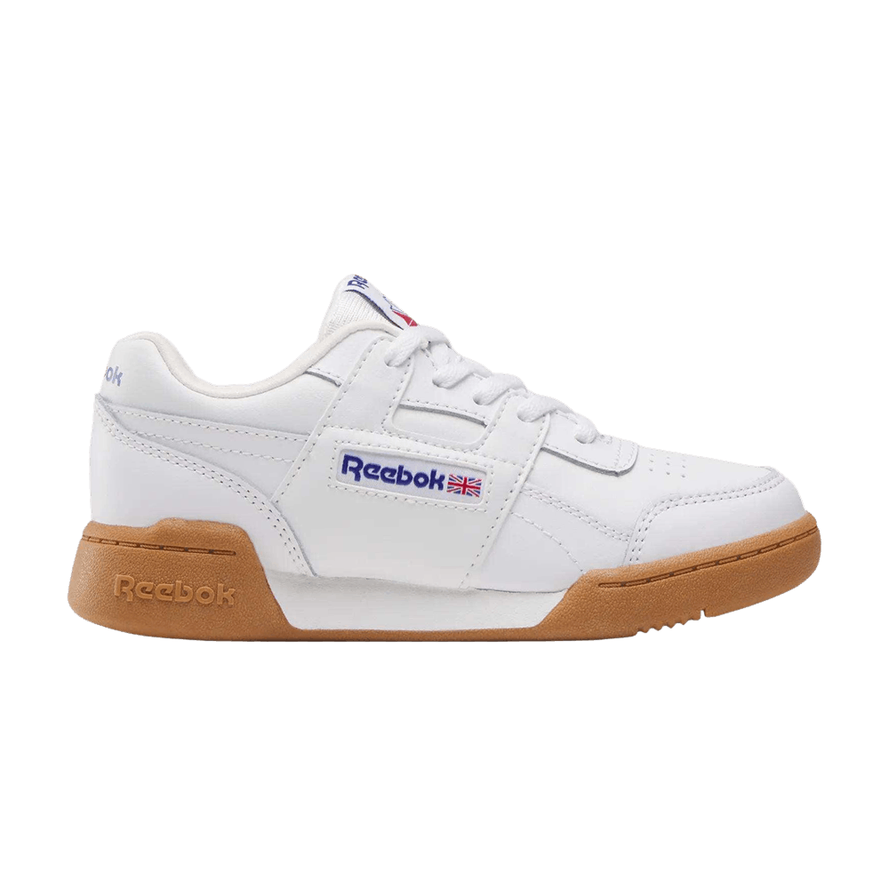 Reebok Workout Plus Little Kid 'White Vector Blue Red'