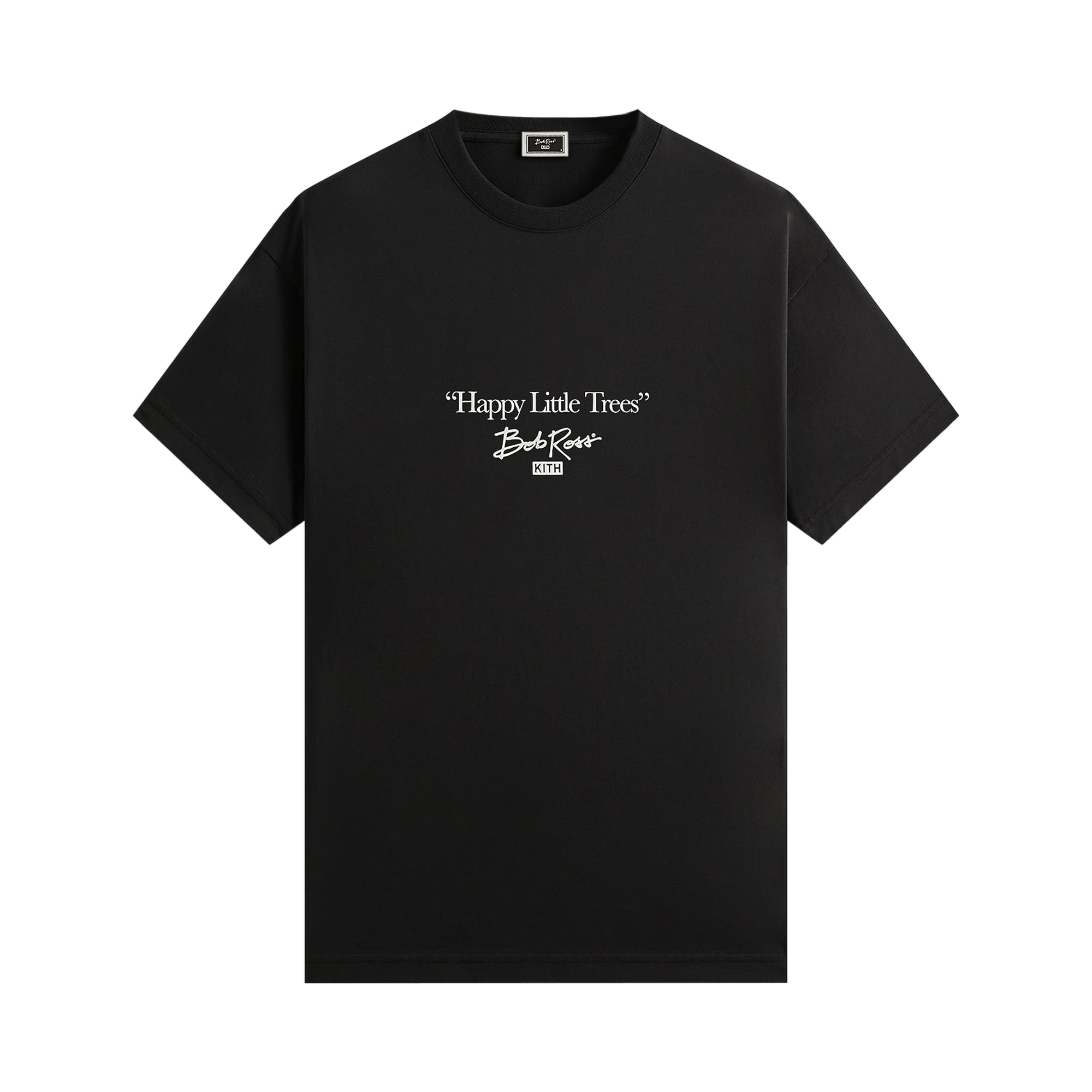 Kith For Bob Ross Happy Trees Quote Tee 'Black'