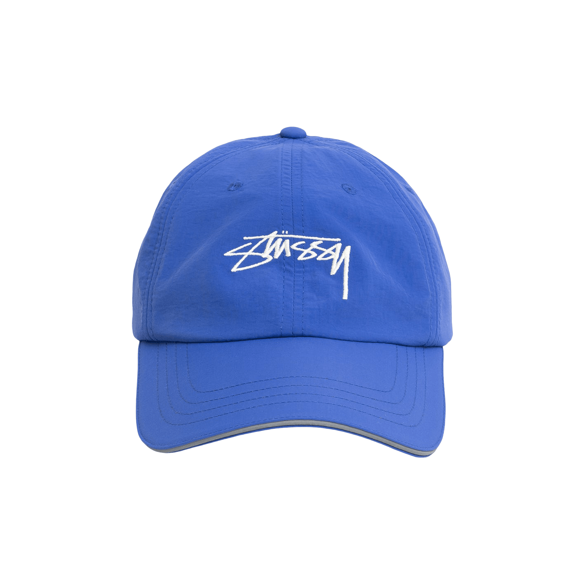 Stussy Low Profile Smooth Stock Strapback 'Blue'