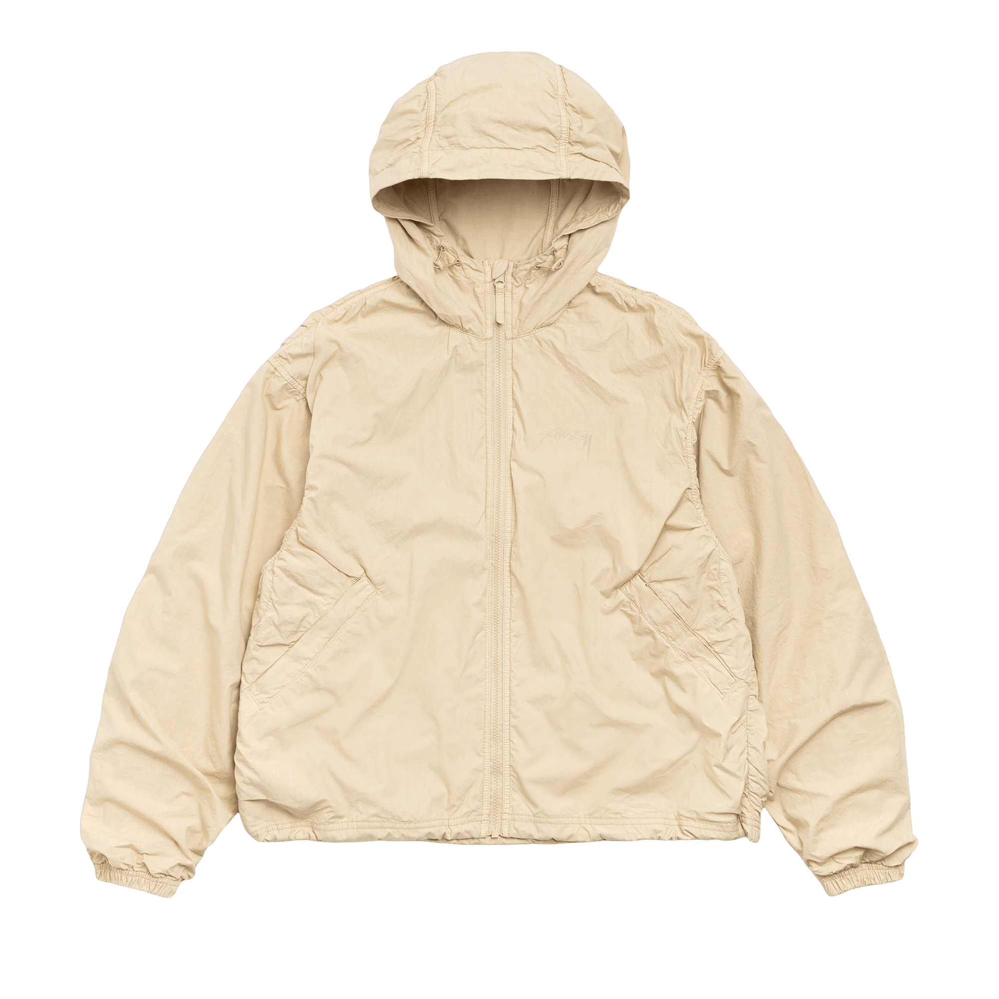 Stussy Double Cotton Hooded Jacket 'Sand'