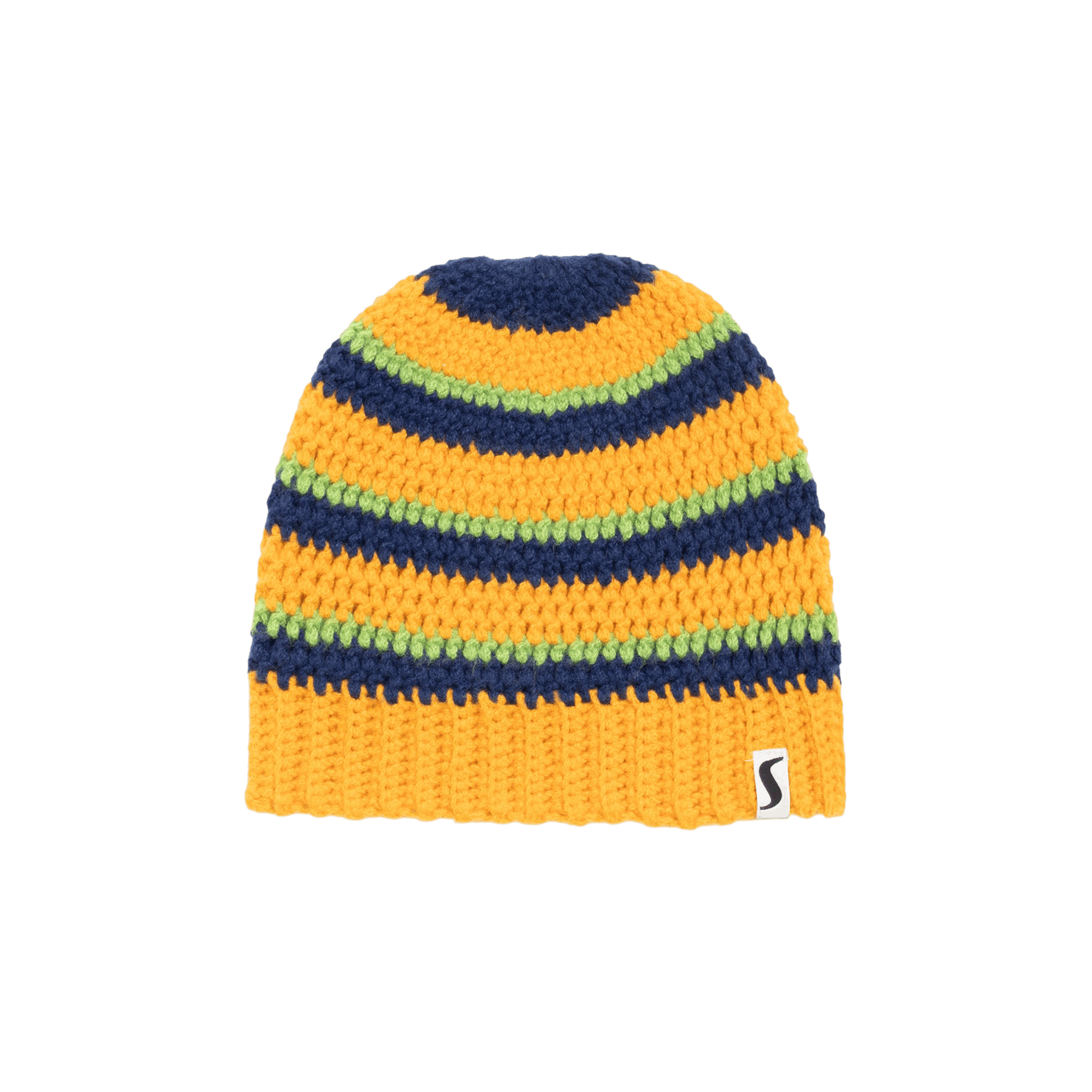 Stussy Stripe Knit Skullcap 'Gold'