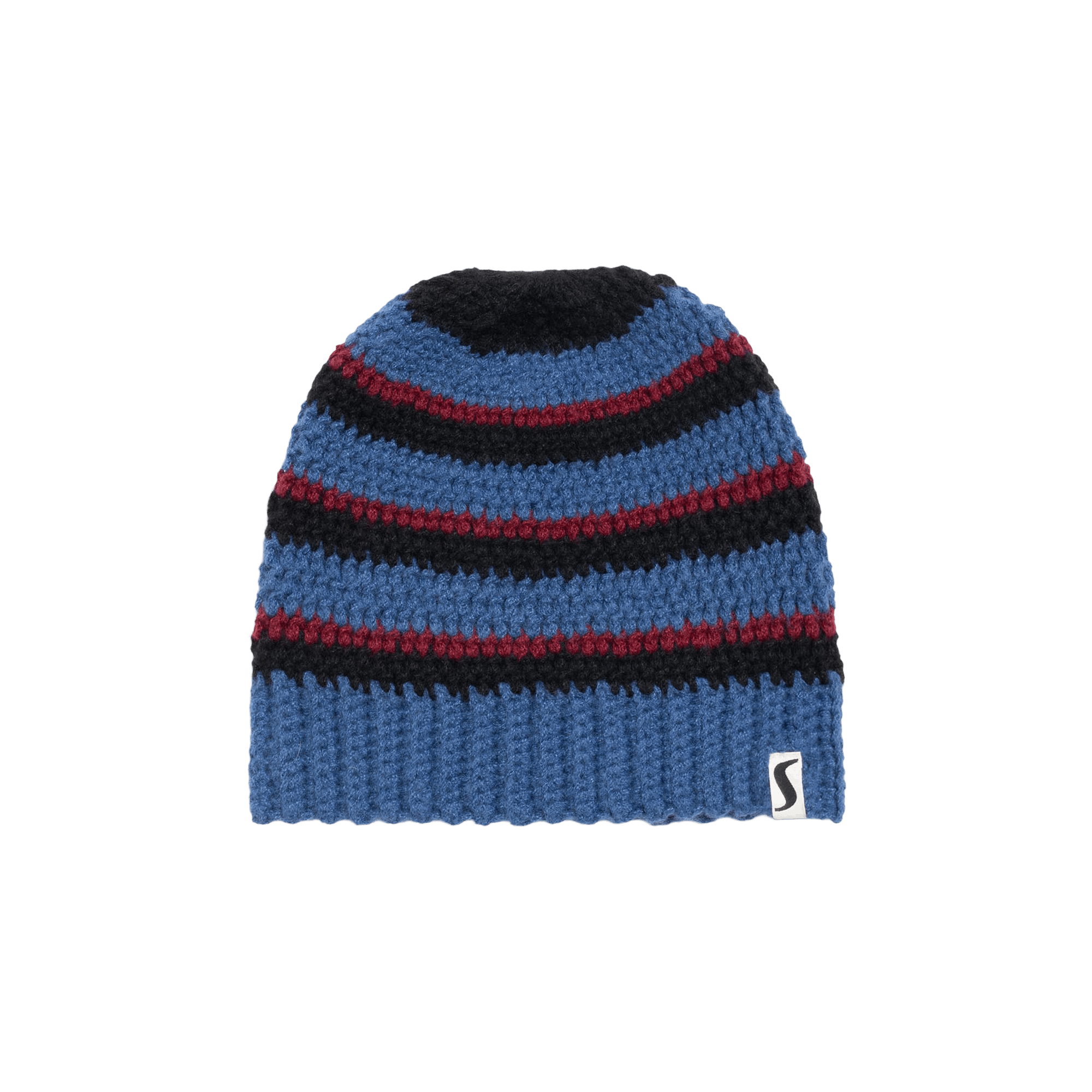 Stussy Stripe Knit Skullcap 'Blue'