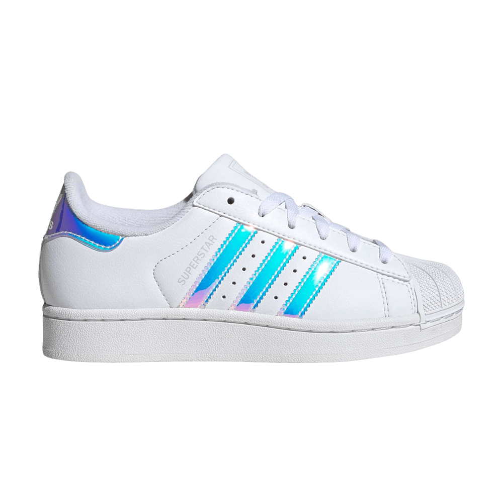adidas Superstar 2 J 'Cloud White Supplier Colour Halo Blue'