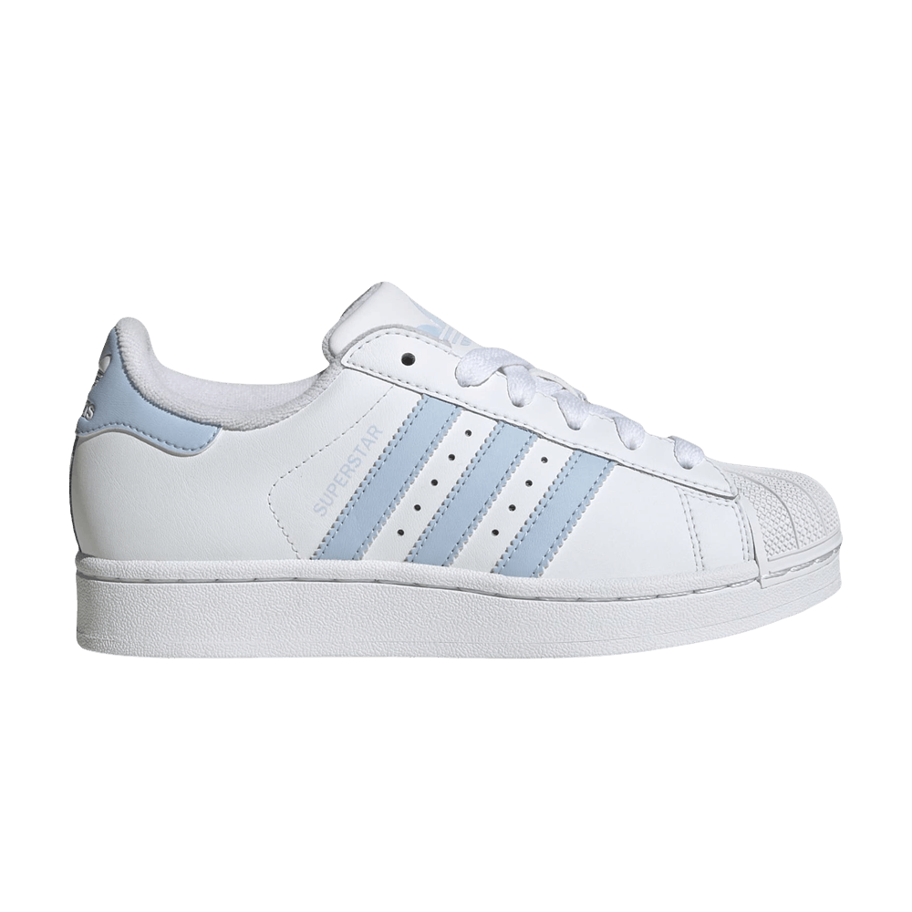 adidas Superstar 2 J 'Cloud White Crystal Sky'