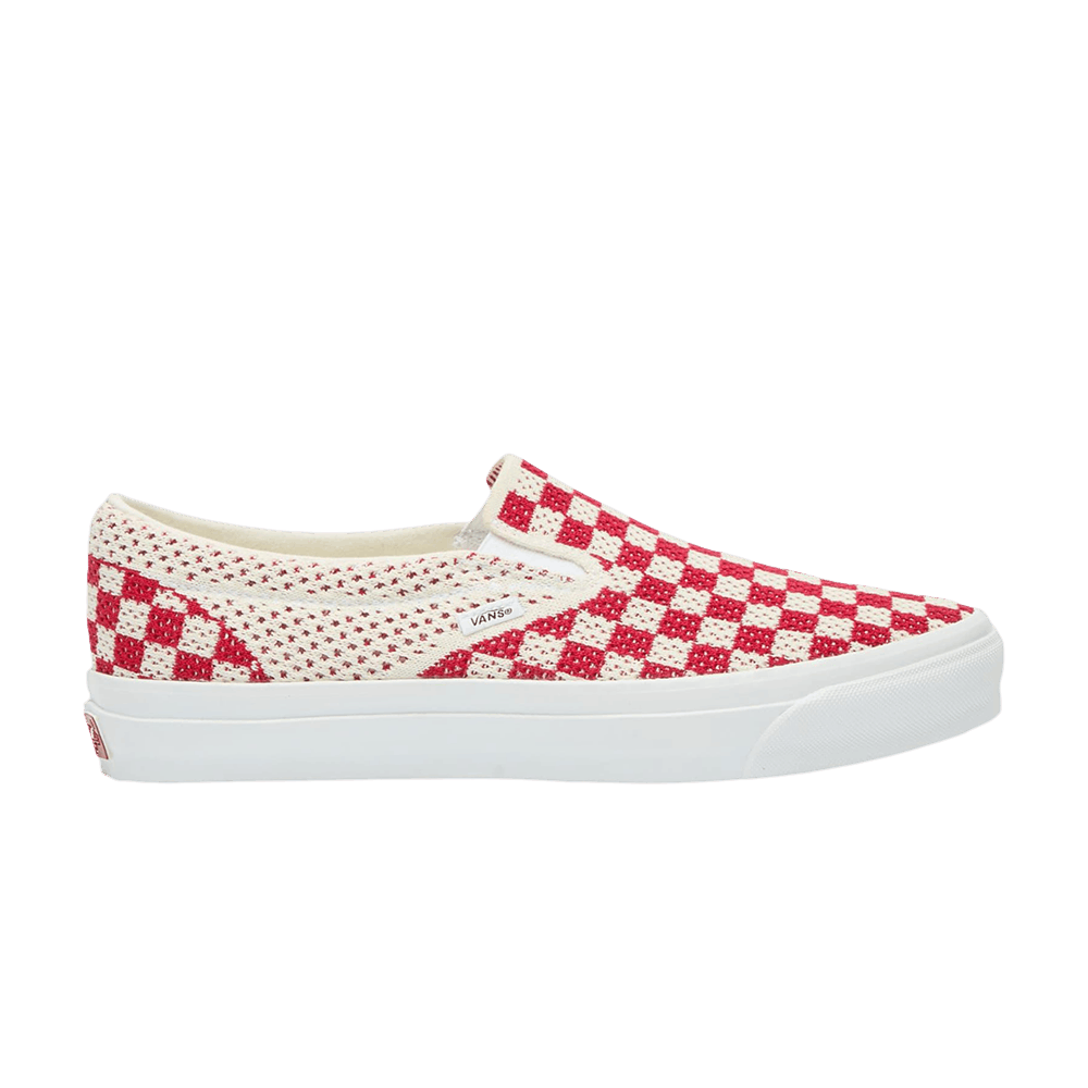 Vans Slip-On LX Knit 'Red Marshmallow'