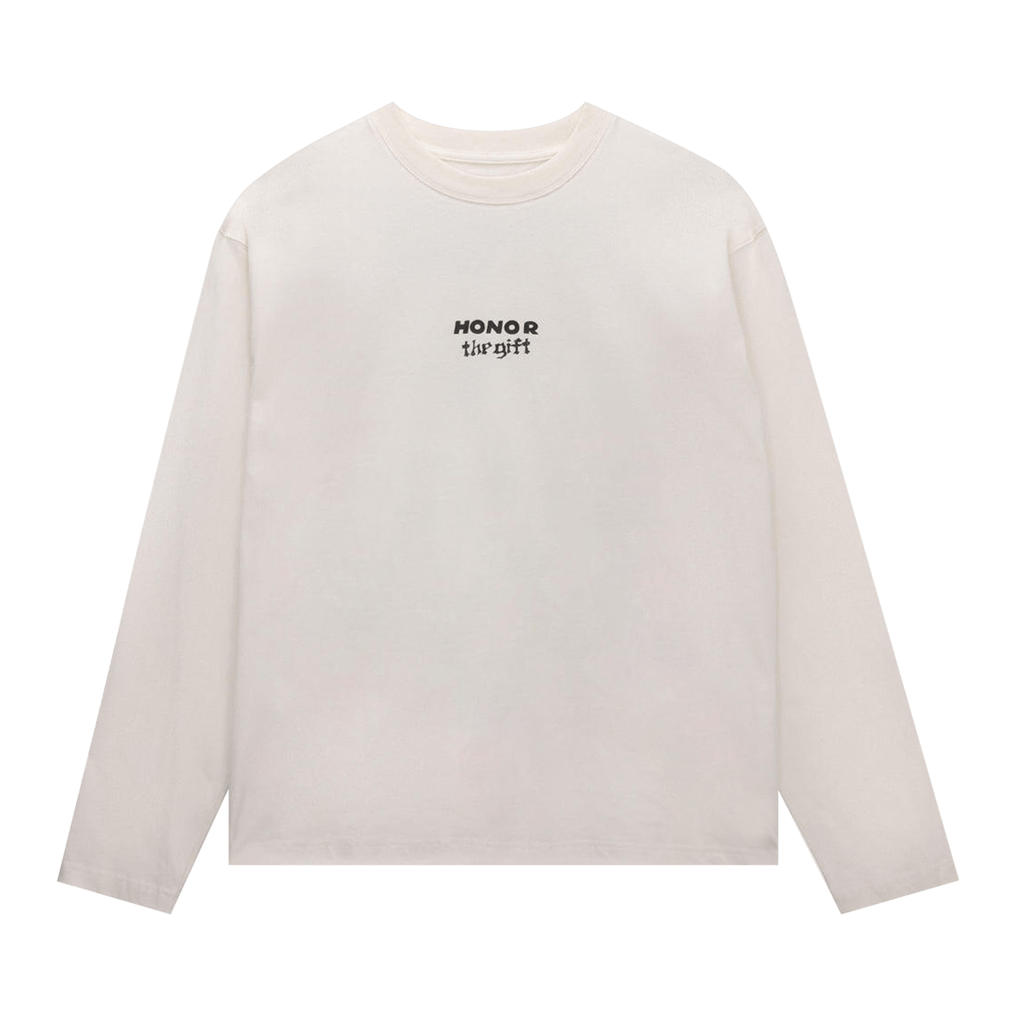 Honor The Gift Running Shit Long-Sleeve Tee 'White'