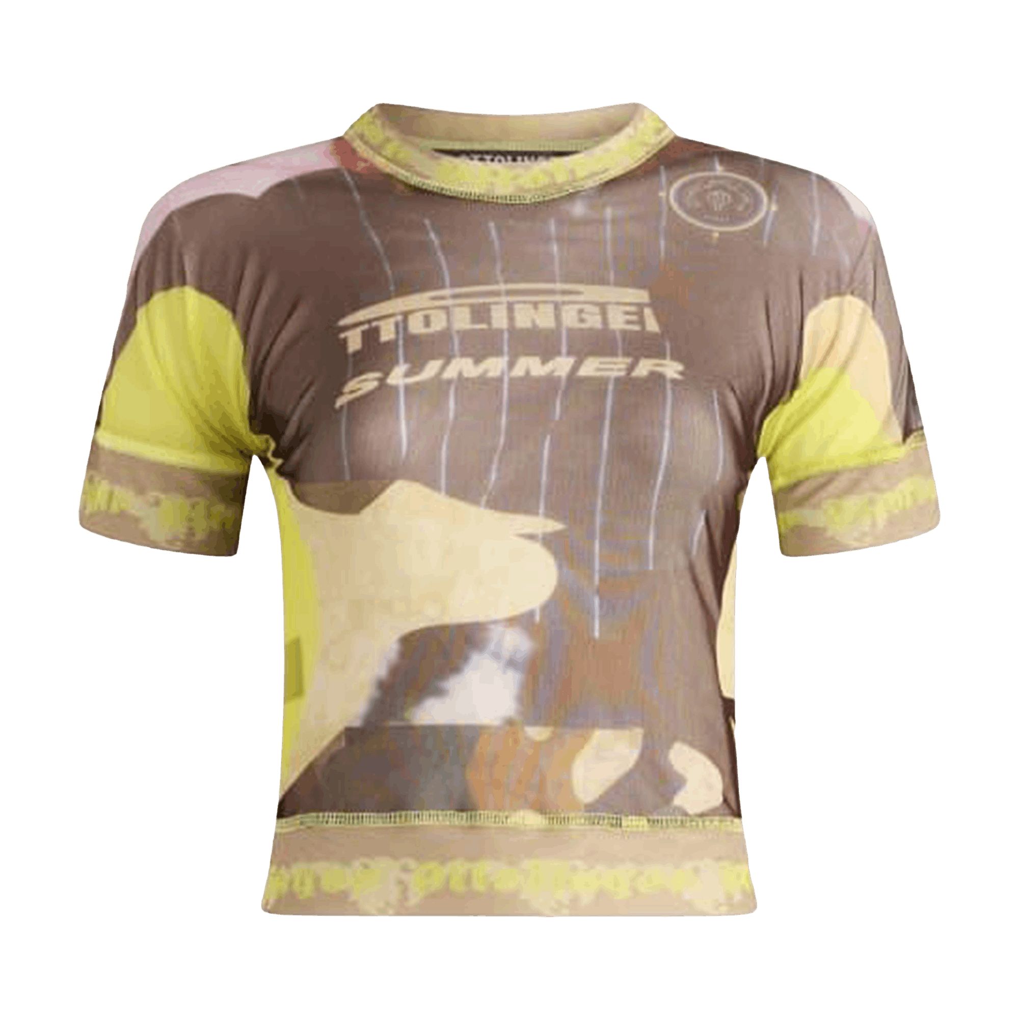 Buy Ottolinger Mesh Skull Wrap Long-Sleeve 