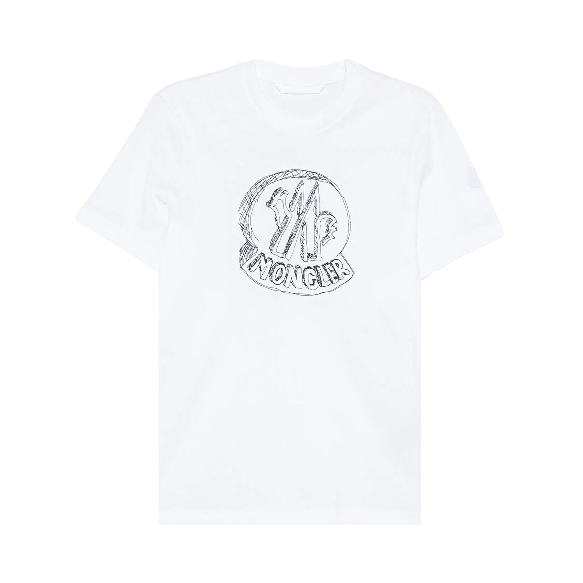 Moncler Short-Sleeve T-Shirt 'White'