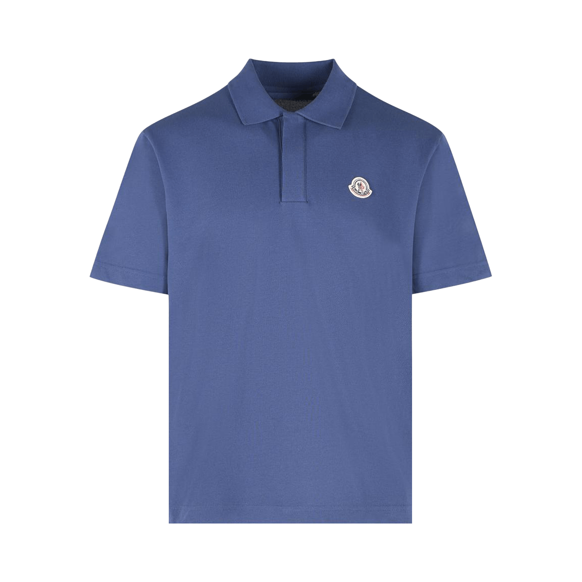 Moncler Short-Sleeve Polo 'Blue'