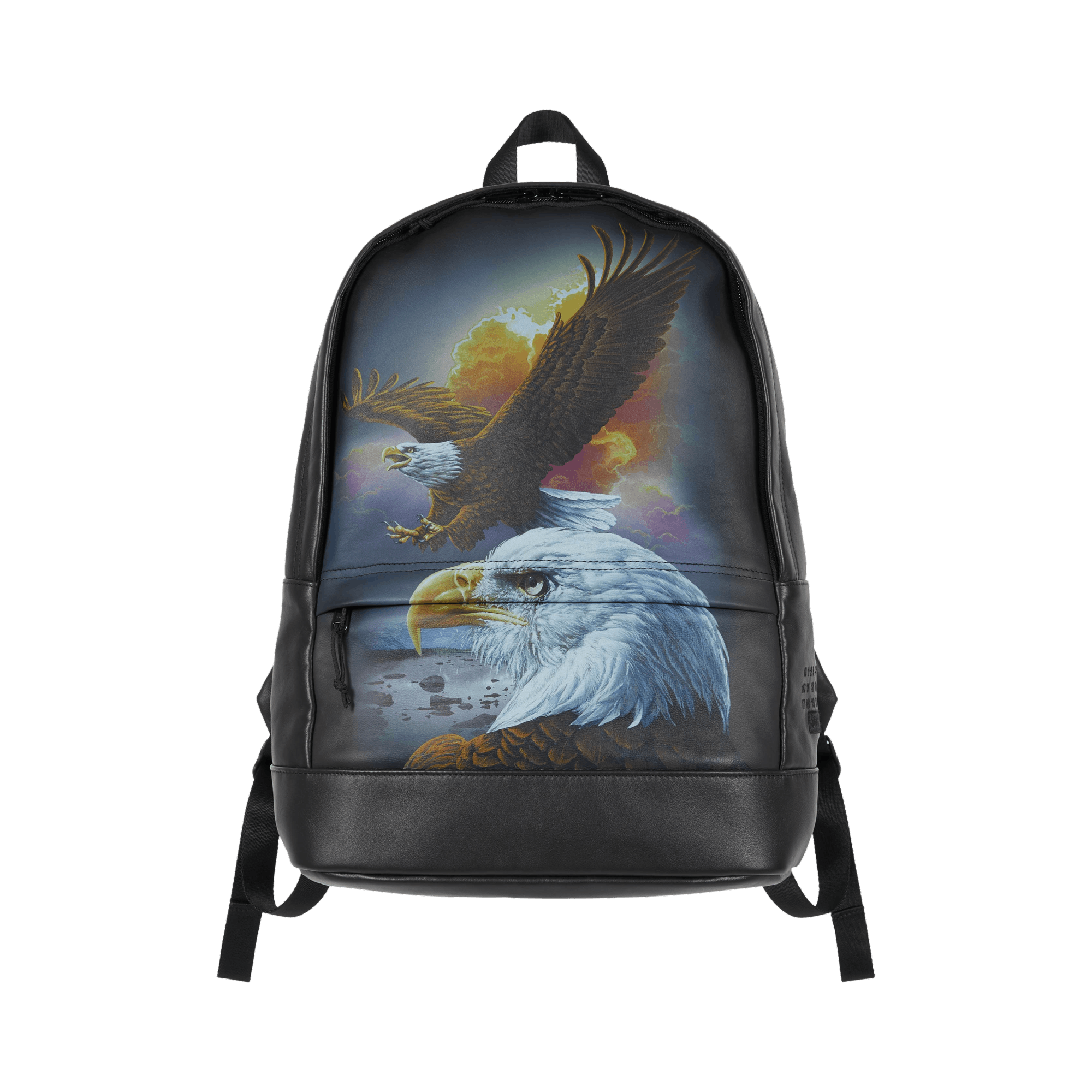 Supreme x MM6 Maison Margiela Eagle Leather Backpack 'Black'