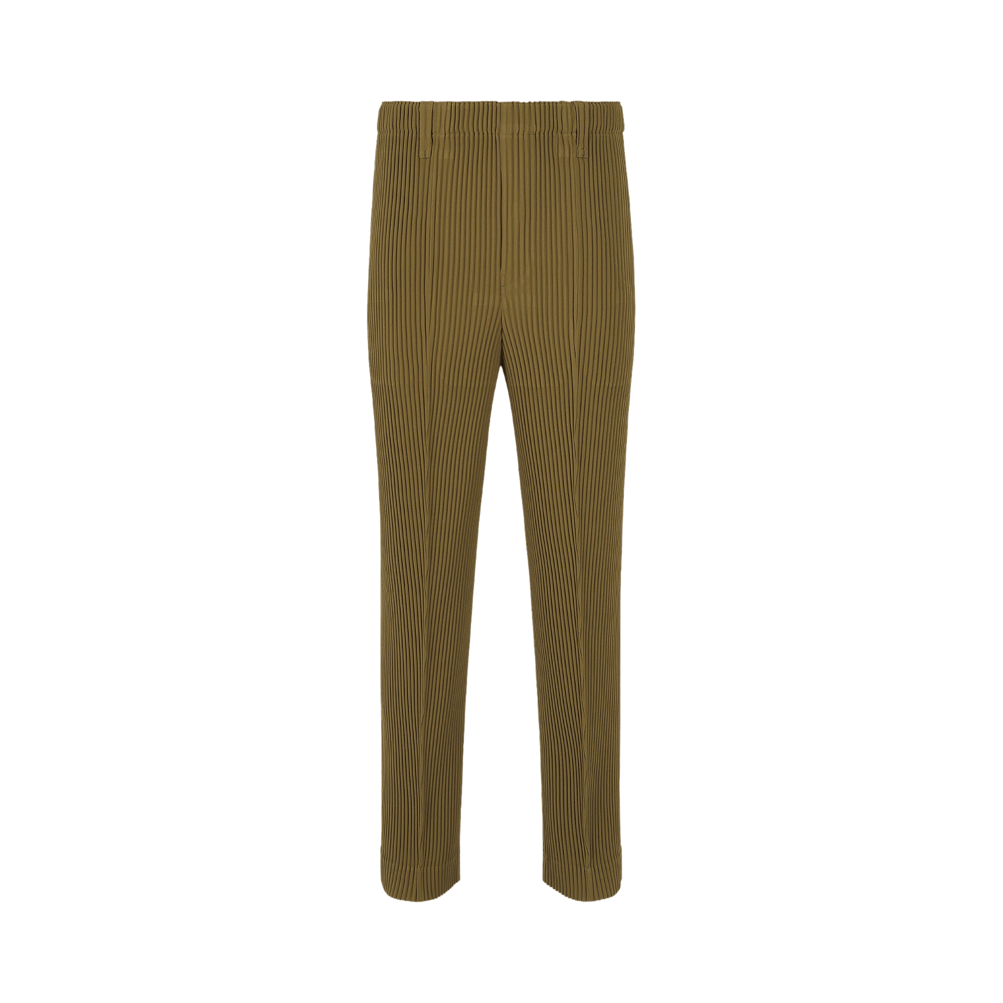 Homme Plissé Issey Miyake Tuxedo Pleats Pants 'Khaki'