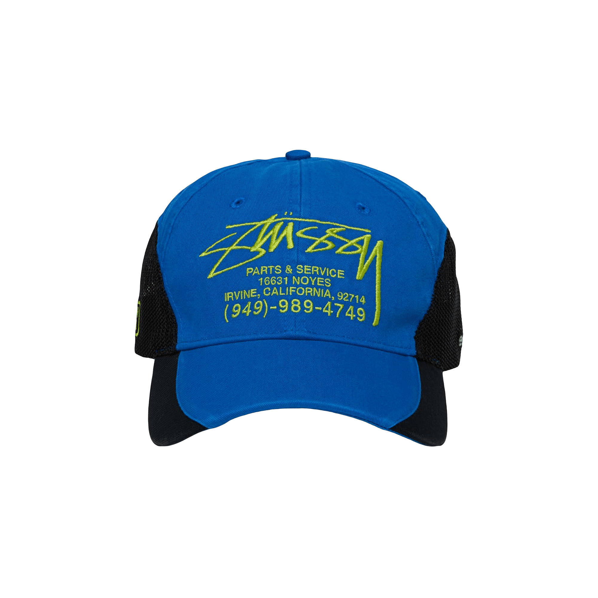 Stussy LP Service Mesh Strapback Cap 'Blue'