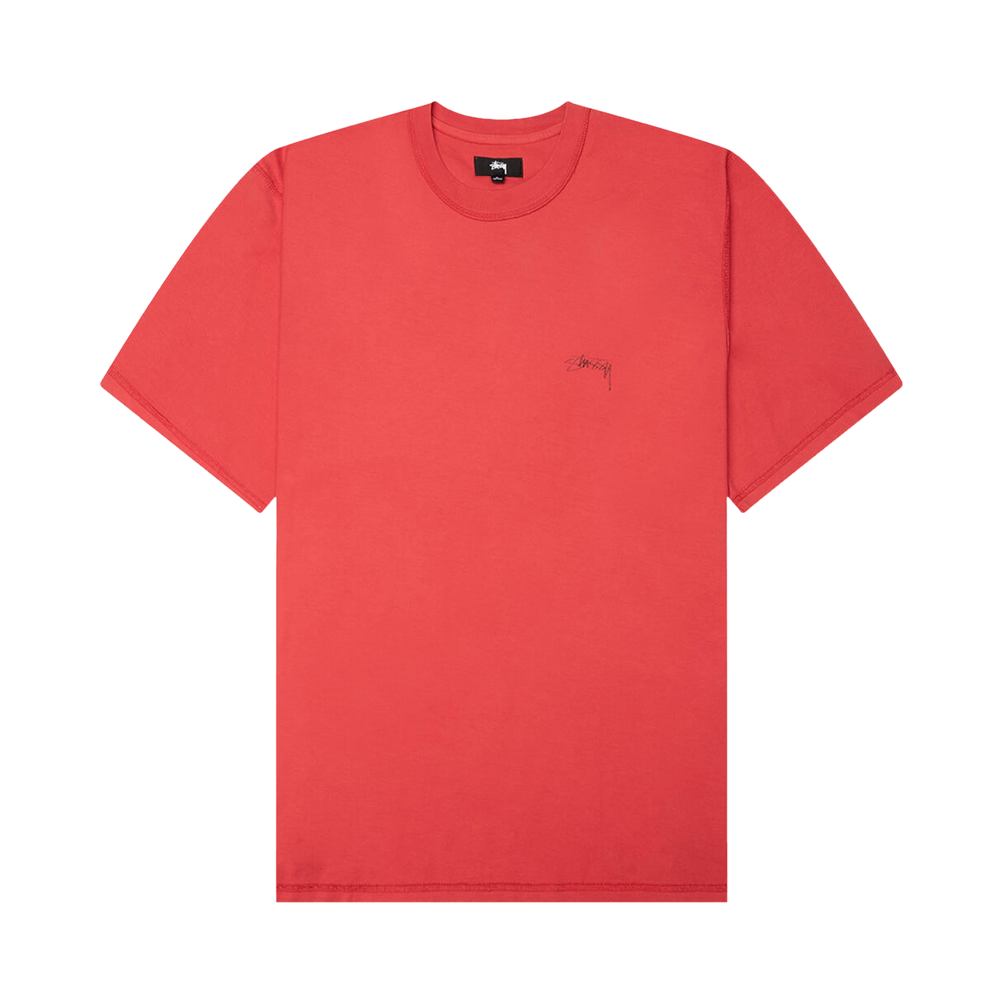 Stussy Lazy Short-Sleeve Tee 'Washed Red'