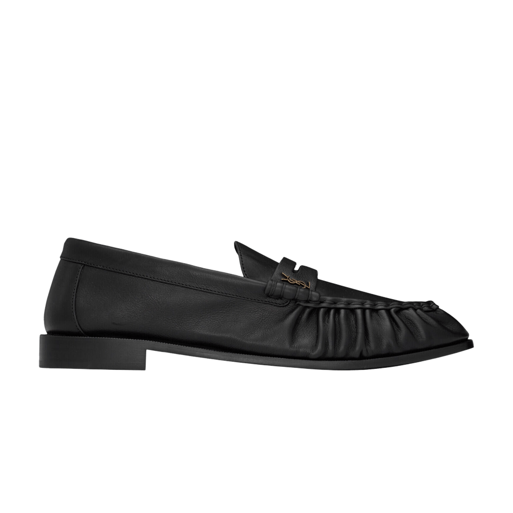 Buy Saint Laurent Le Loafer Penny Slippers 'Black' - 820618 AAELH