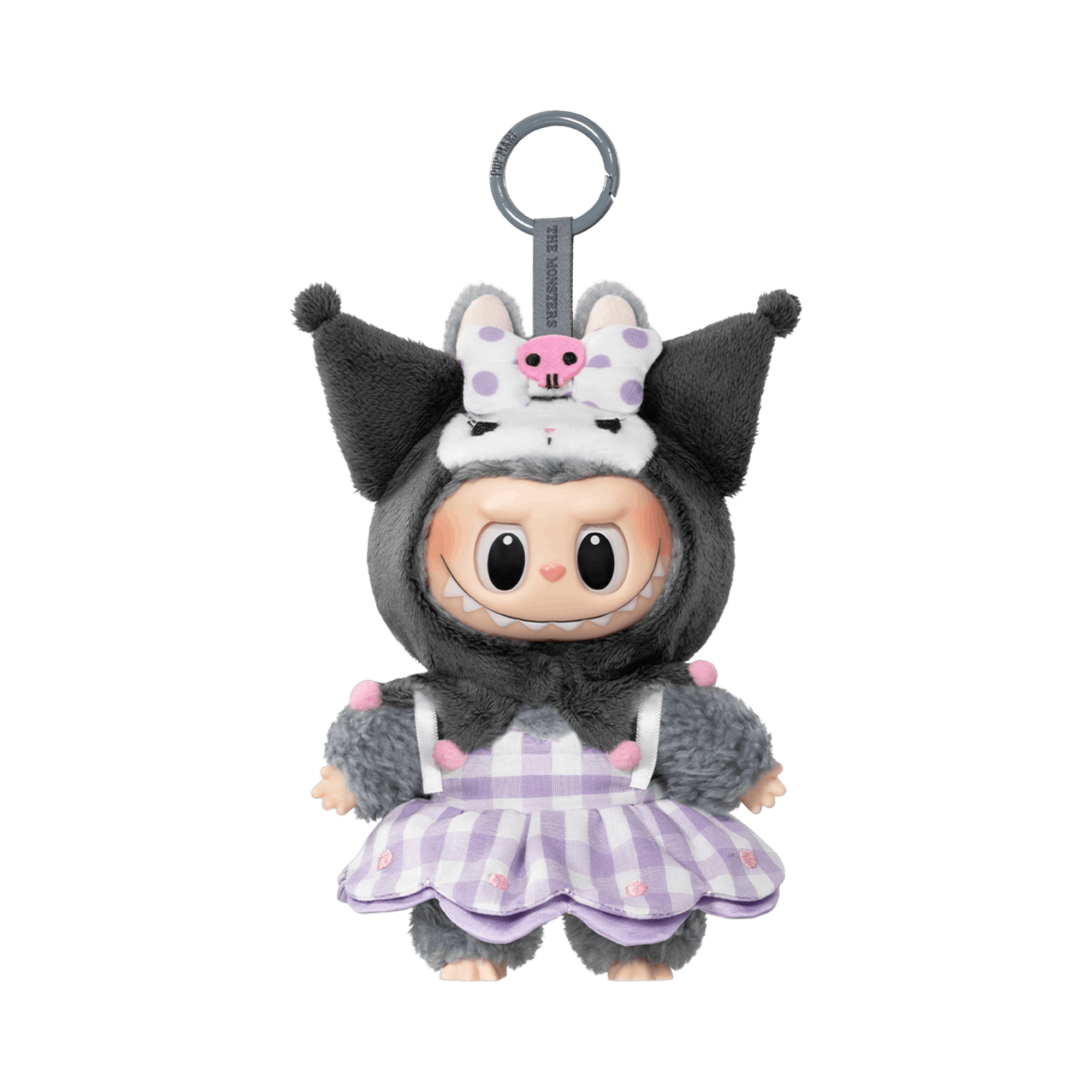 Pop Mart THE MONSTERS x Hello Kitty & Friends Series-Vinyl Plush Pendant 'Kuromi'