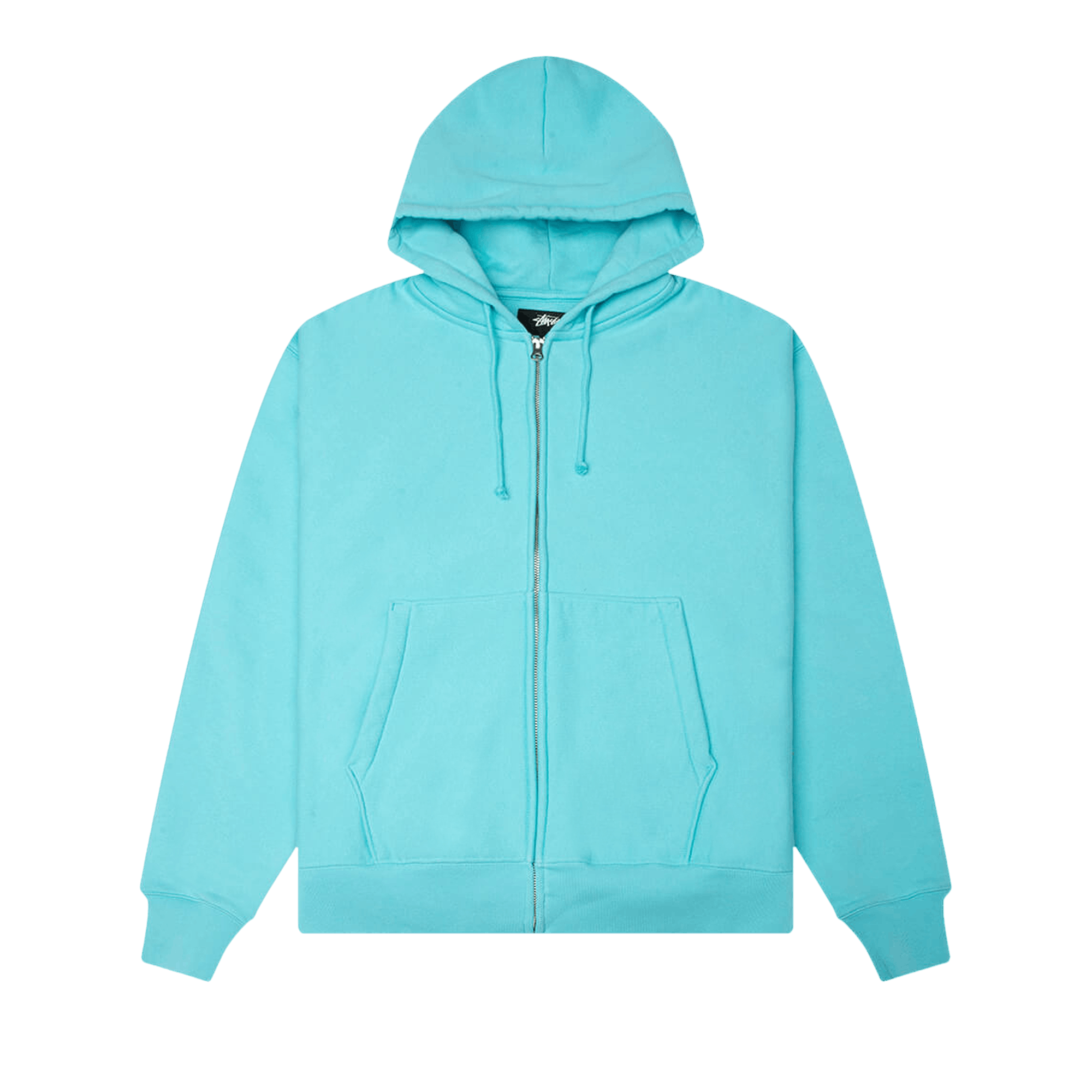 Stussy Basic Diamond Zip Hood 'Teal'