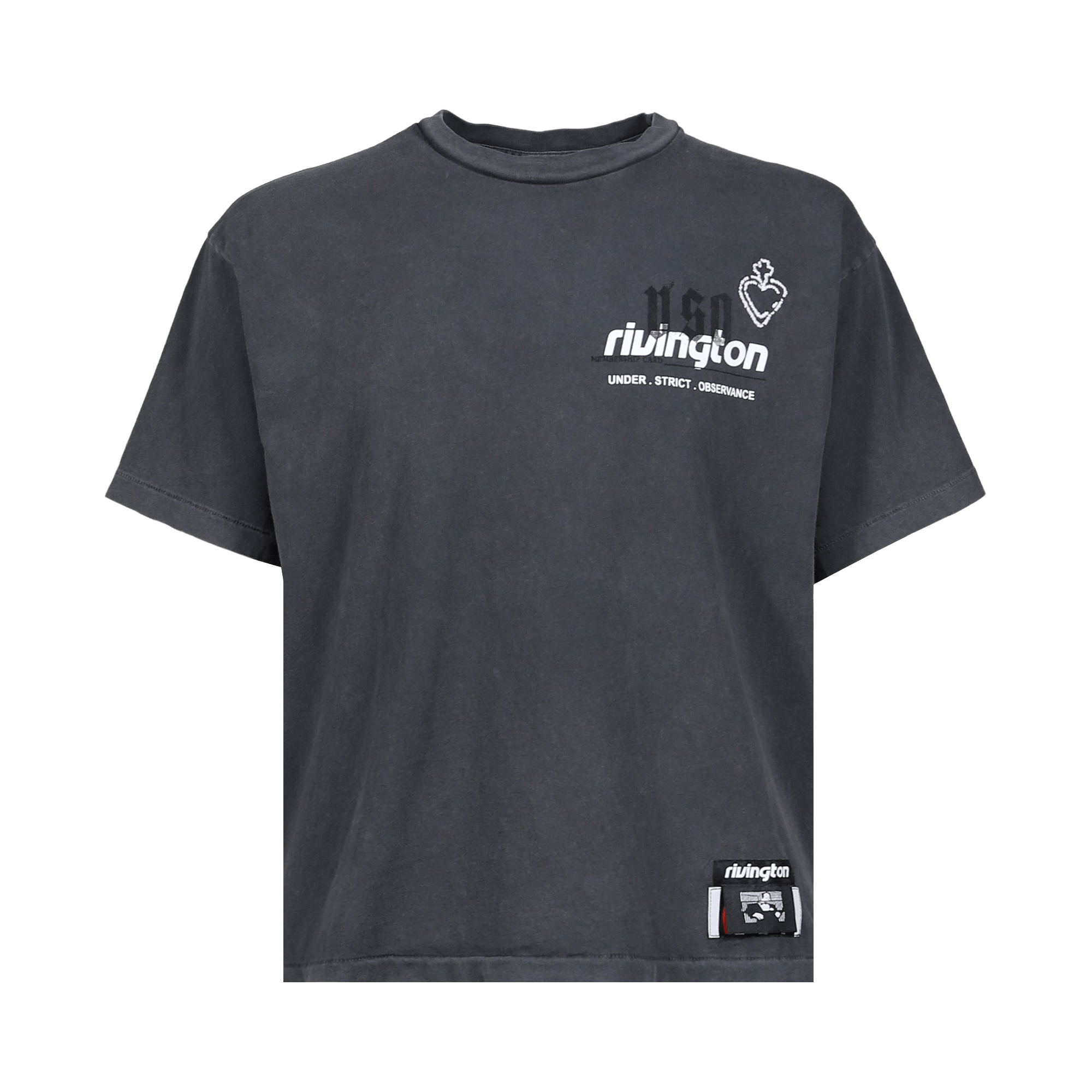 RIVINGTON roi Rebis Membership USO Tee 'Black'