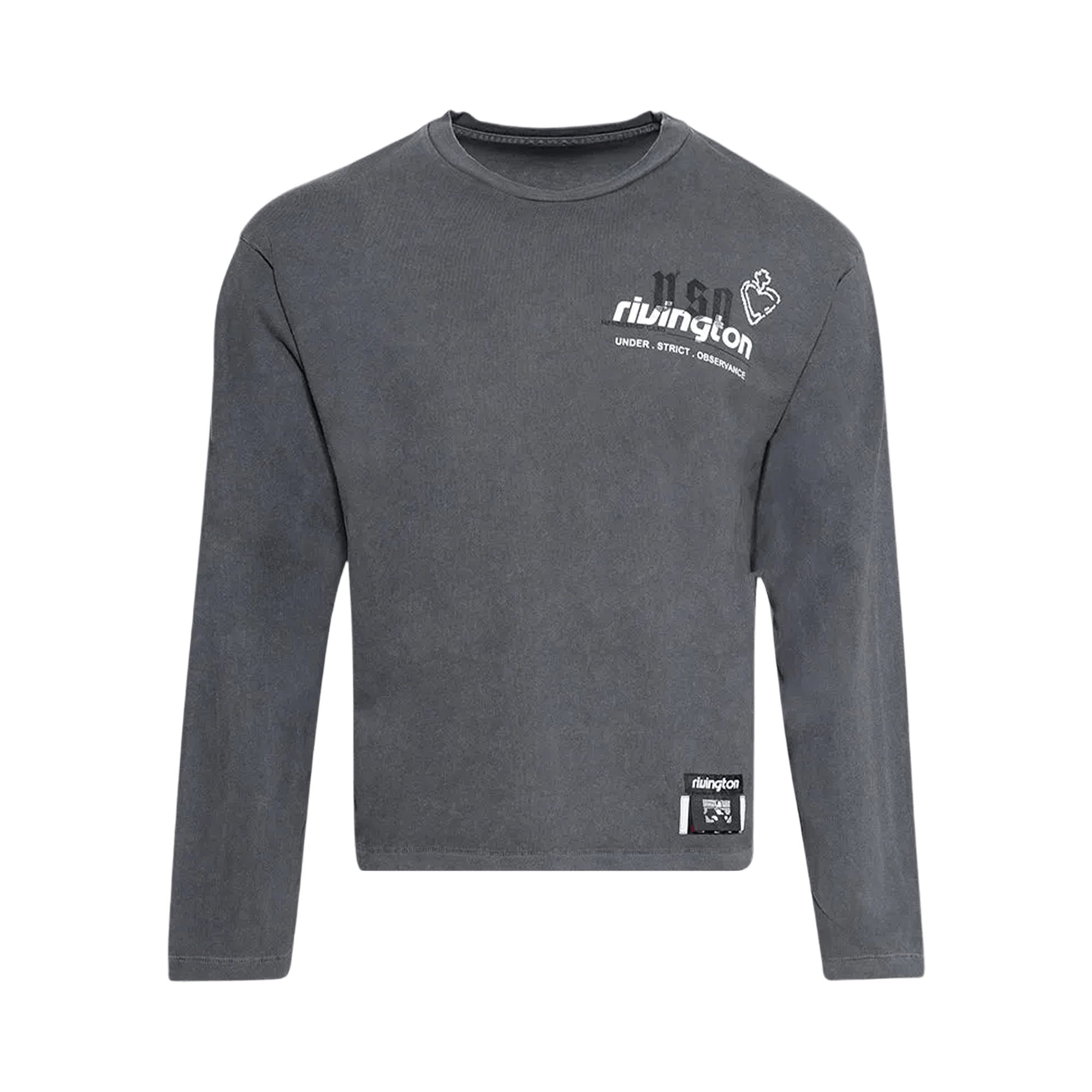 RIVINGTON roi Rebis Membership USO Long-Sleeve Tee 'Black'