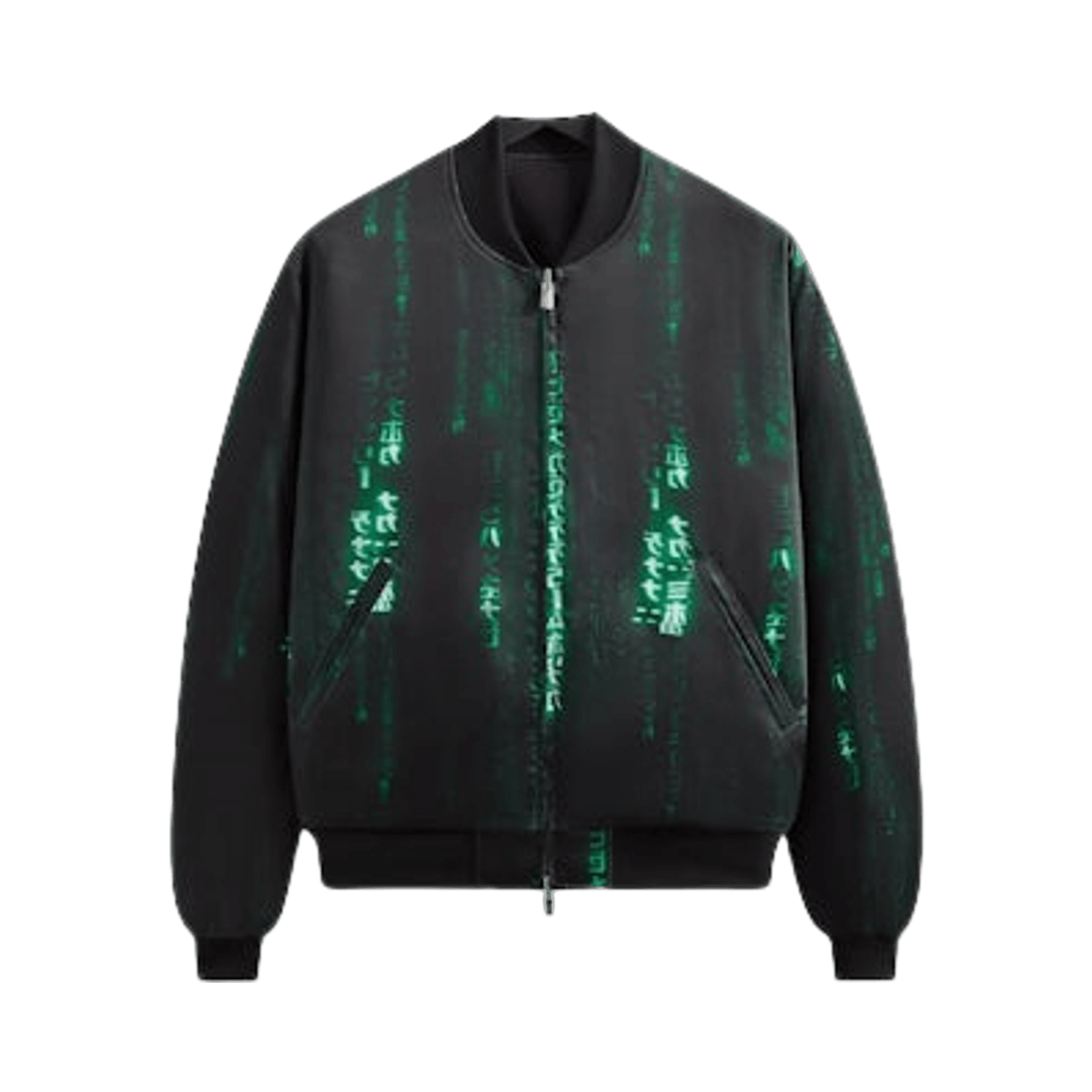 Kith For The Matrix Vance Satin Bomber Jacket 'Black'
