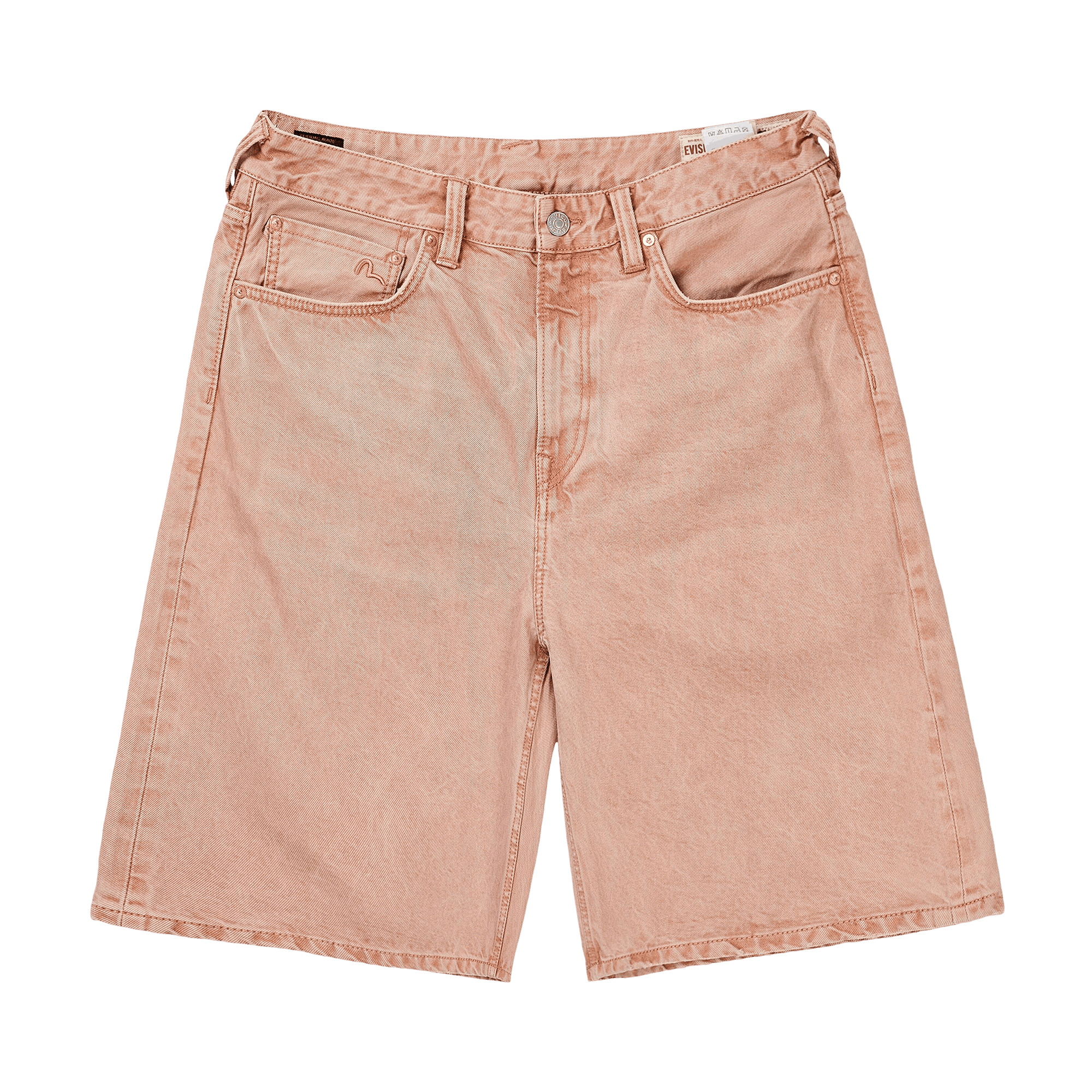 Palace x Evisu Long Denim Short 'Pink Wash'