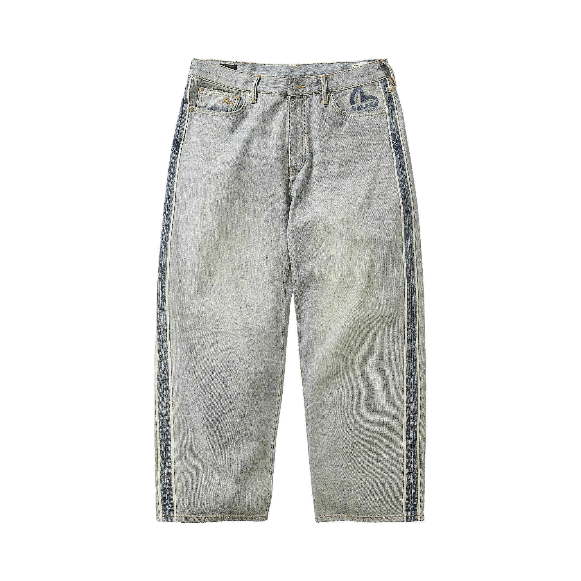 Palace x Evisu P90 Baggy Jean 'Reverse Indigo'