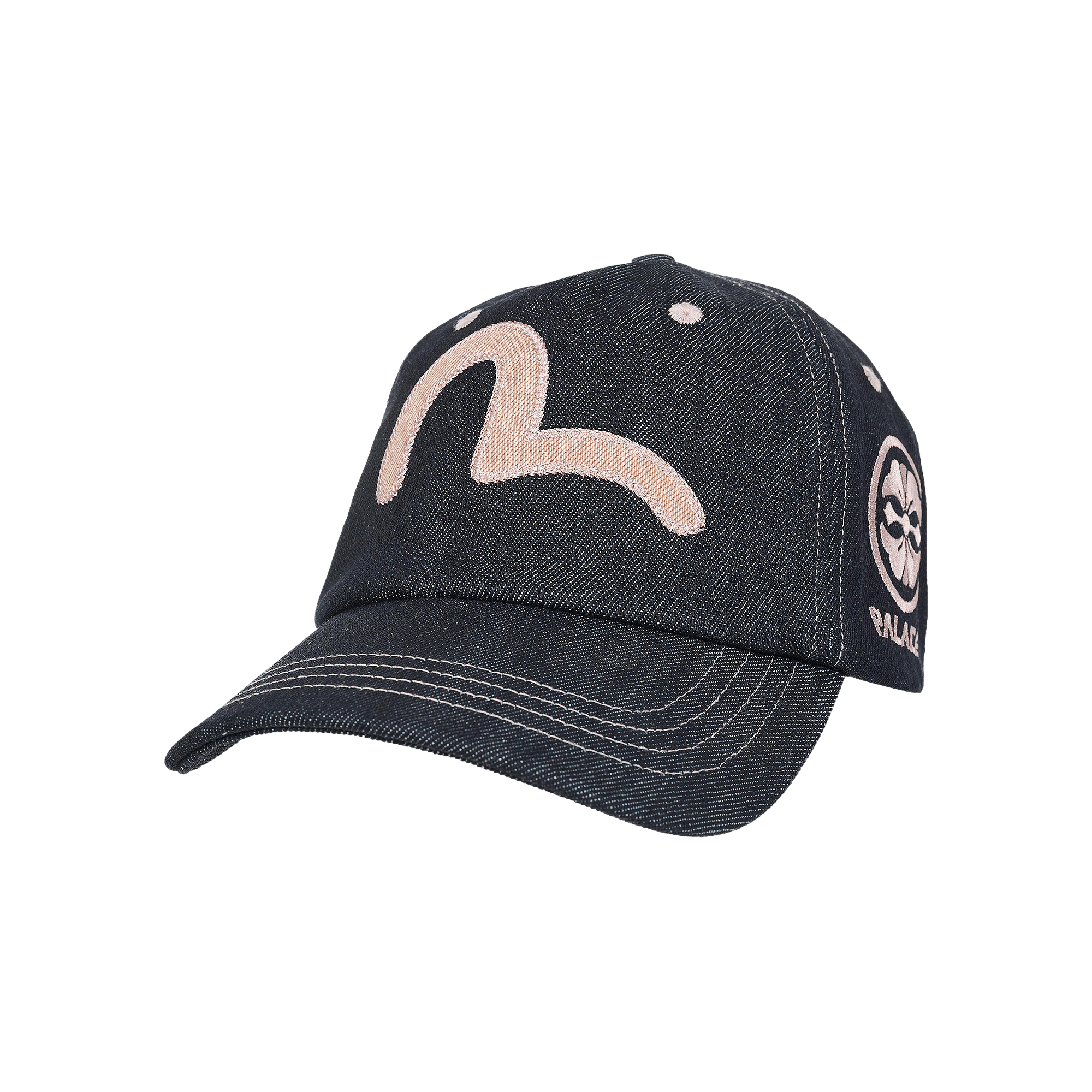 Palace x Evisu Snapback 'Indigo'