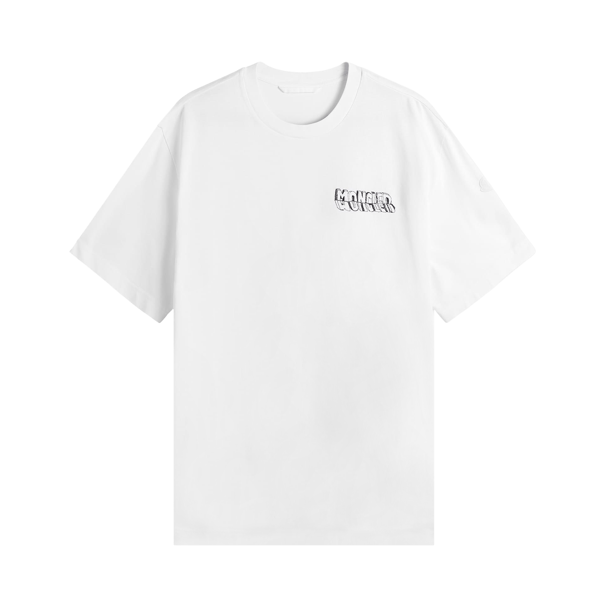 Moncler Short-Sleeve T-Shirt 'White'