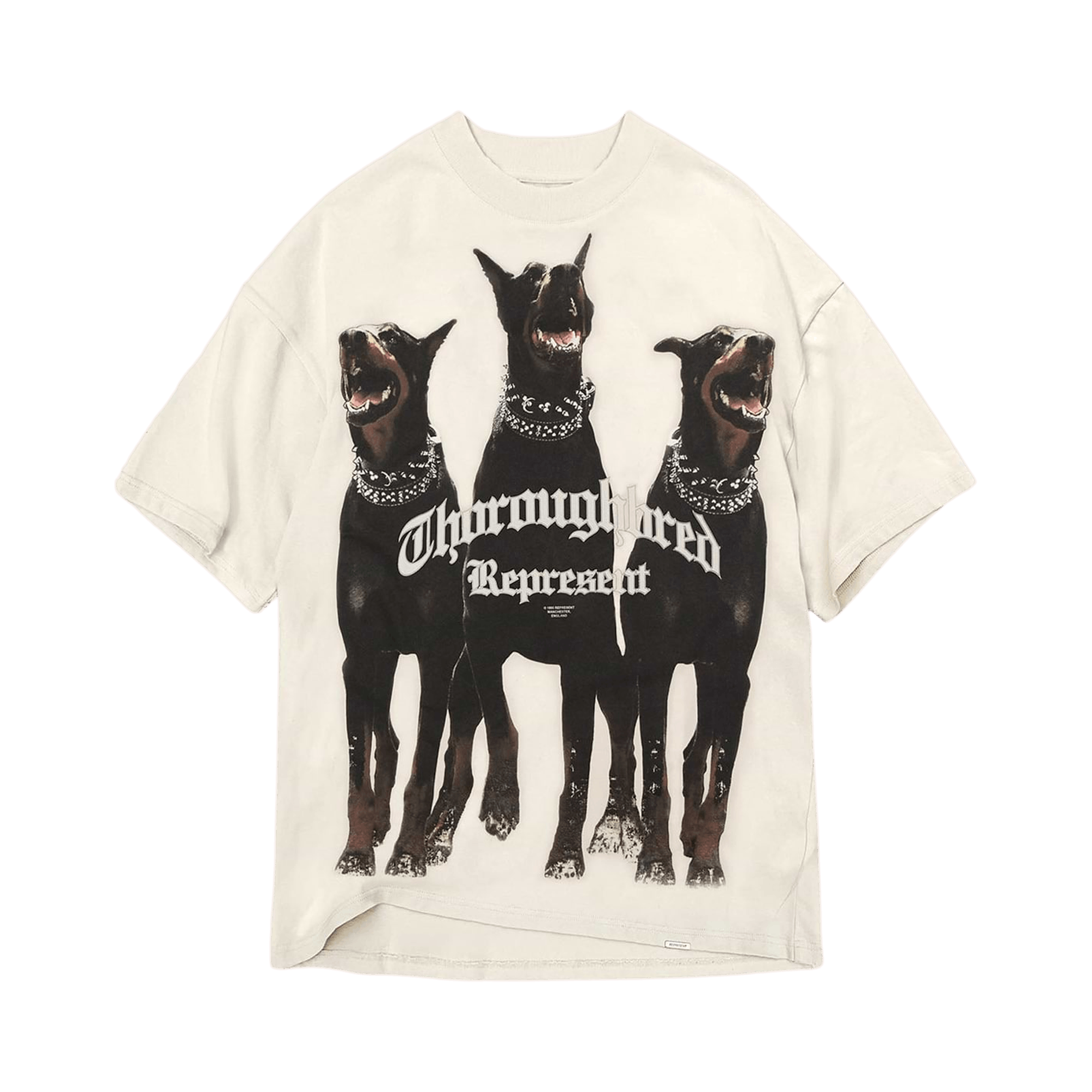 Represent Clo Thoroughbred T-Shirt 'Vintage White'