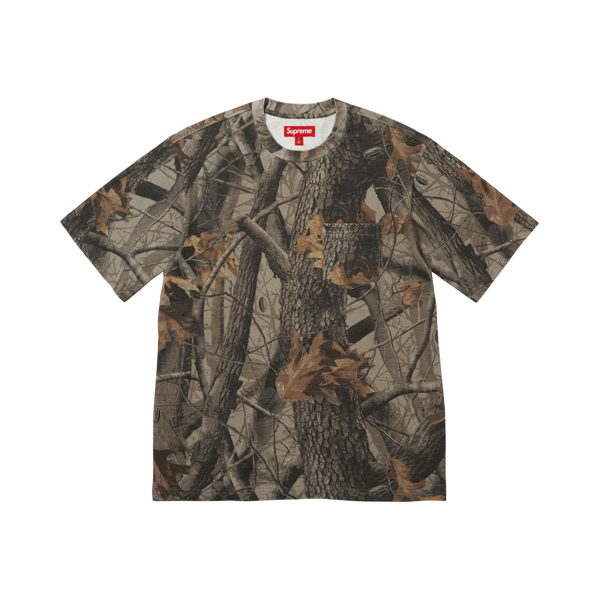 Supreme Short-Sleeve Pocket Tee 'Realtree Hardwoods Camo'