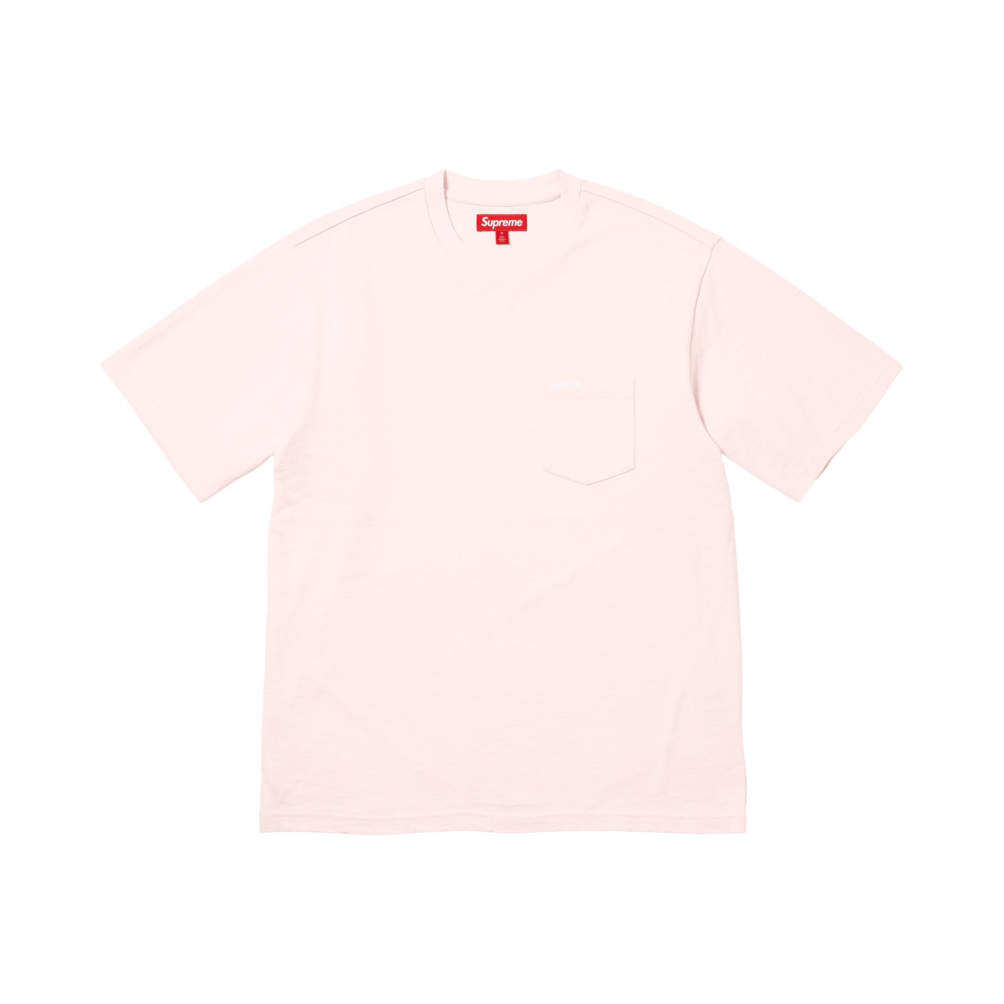 Supreme Short-Sleeve Pocket Tee 'Pink'