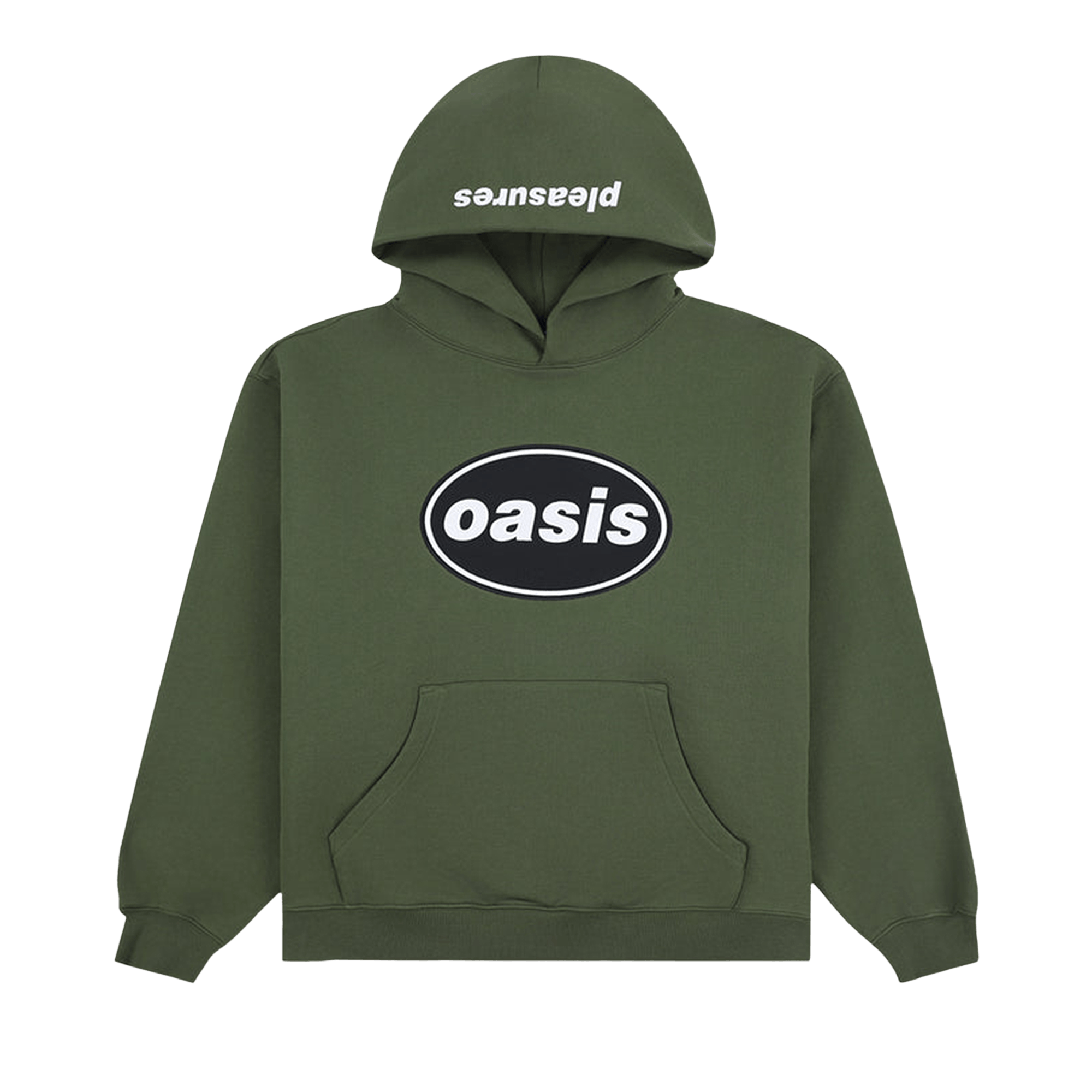 Pleasures Knebworth Hoodie 'Olive'