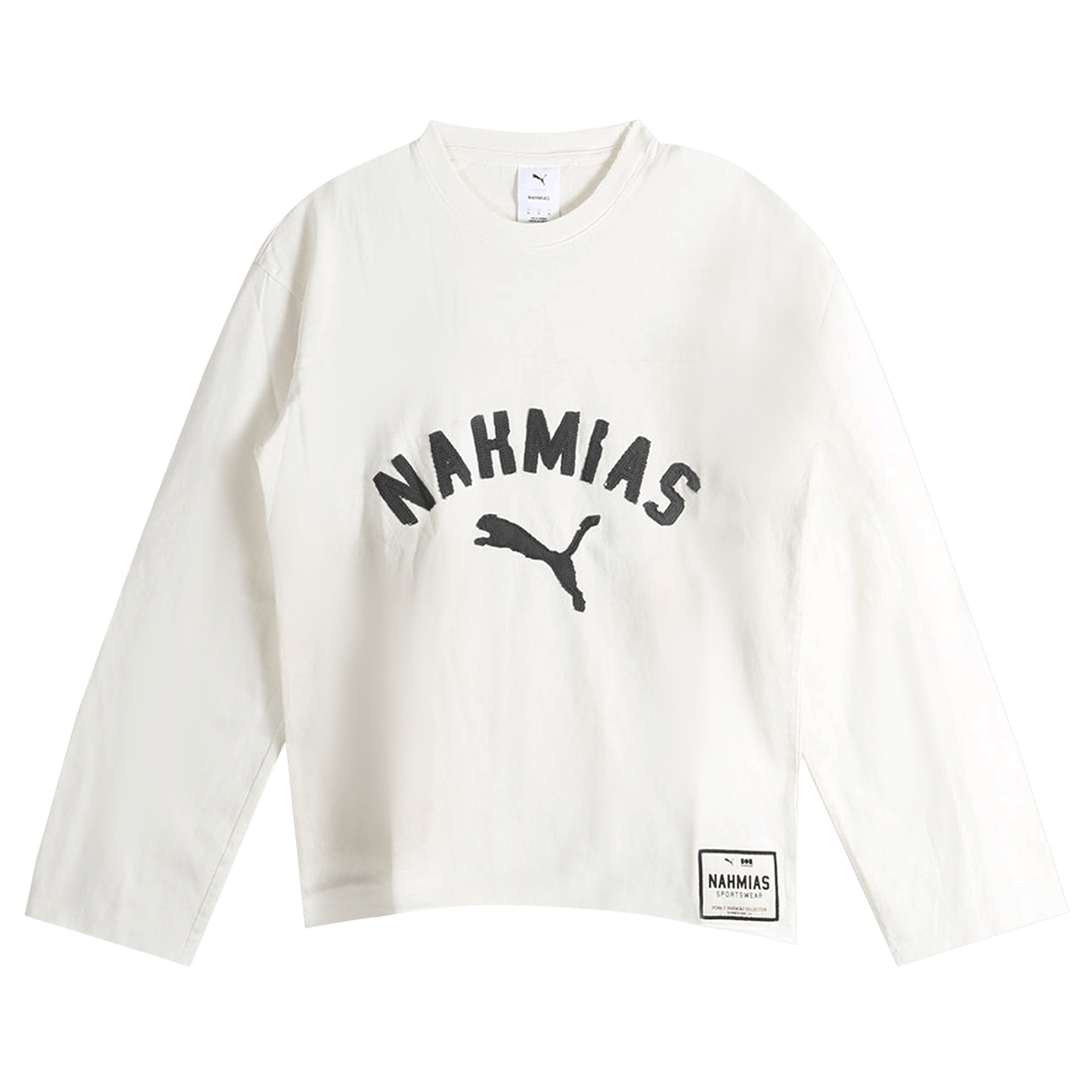 Puma x Nahmias Long-Sleeve Tee 'Warm White'