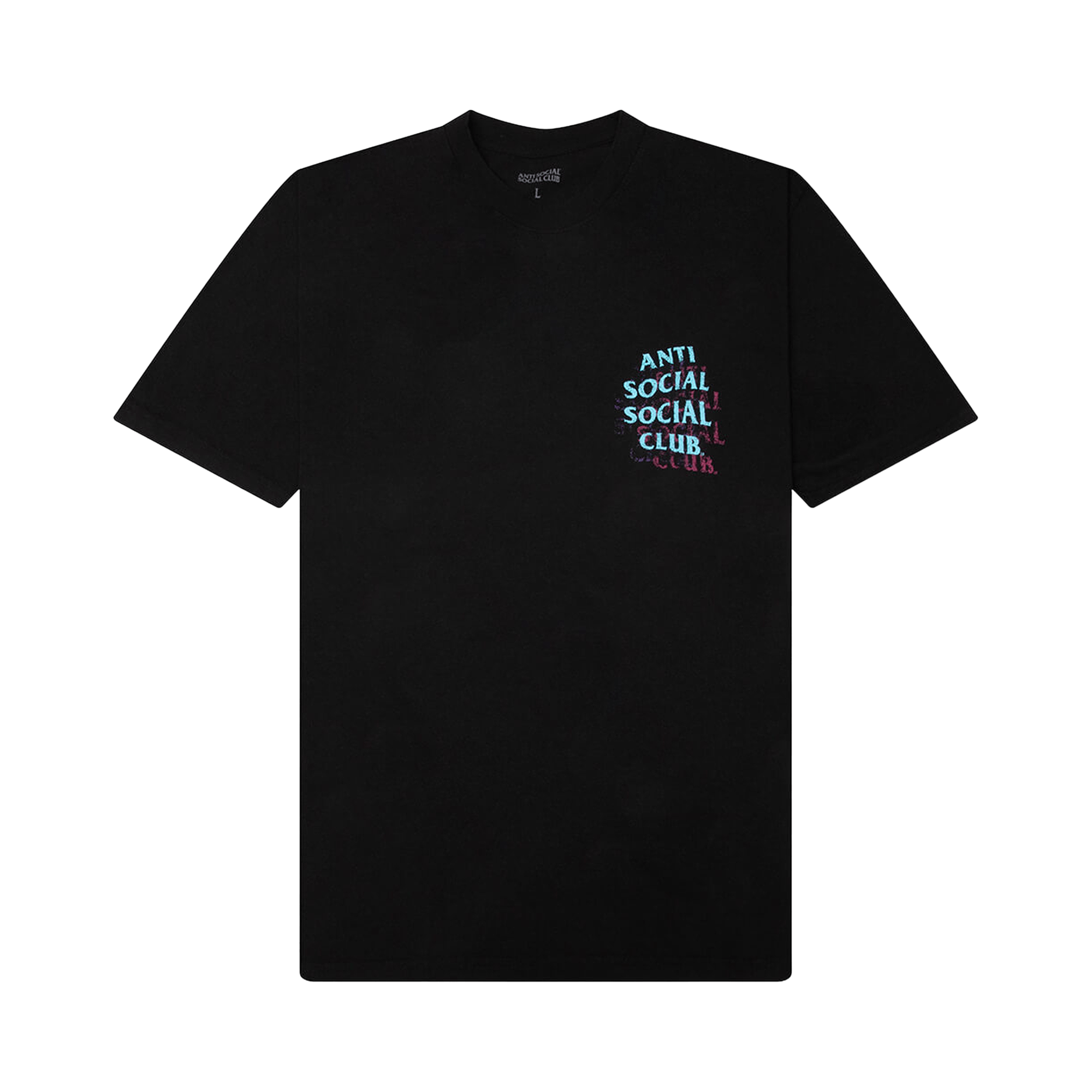 Anti Social Social Club Distressed T-Shirt 'Black'