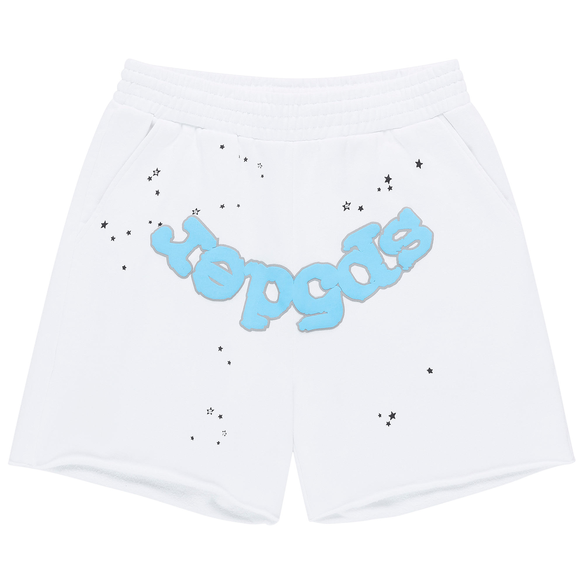 Sp5der Og Logo Sweatshort 'White'