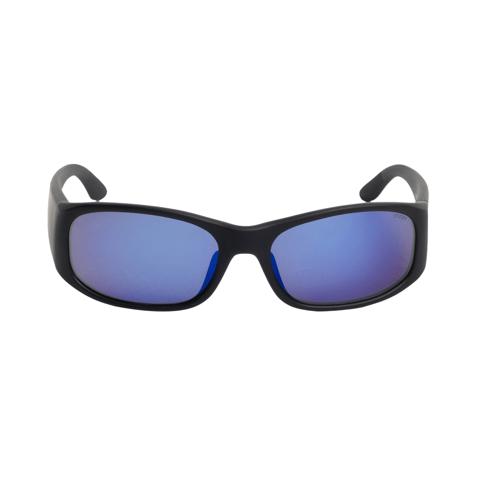 Stussy Mikey Sunglasses 'Rubber Black/Polarized Dark Blue Lens'