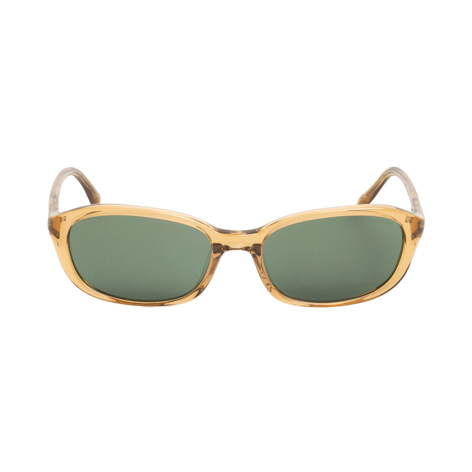 Stussy Eli Sunglasses 'Honey/Dark Green Lens'