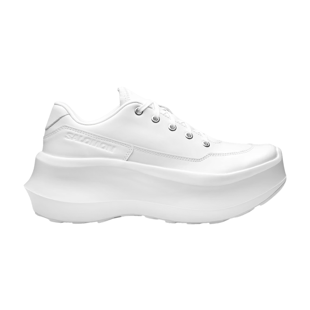 Comme des Garçons x Salomon SR811 Leather Platform 'White'