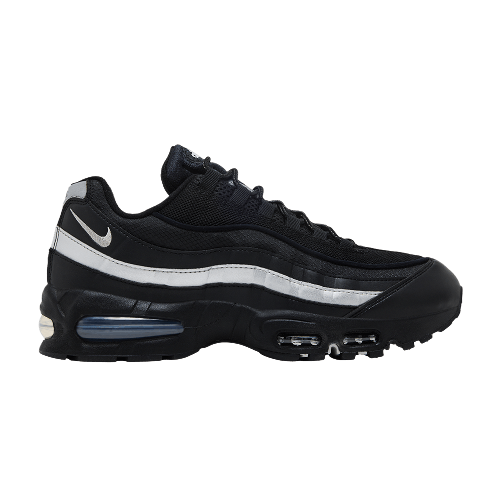 Nike Air Max 95 'Big Bubble - Black Metallic Silver'