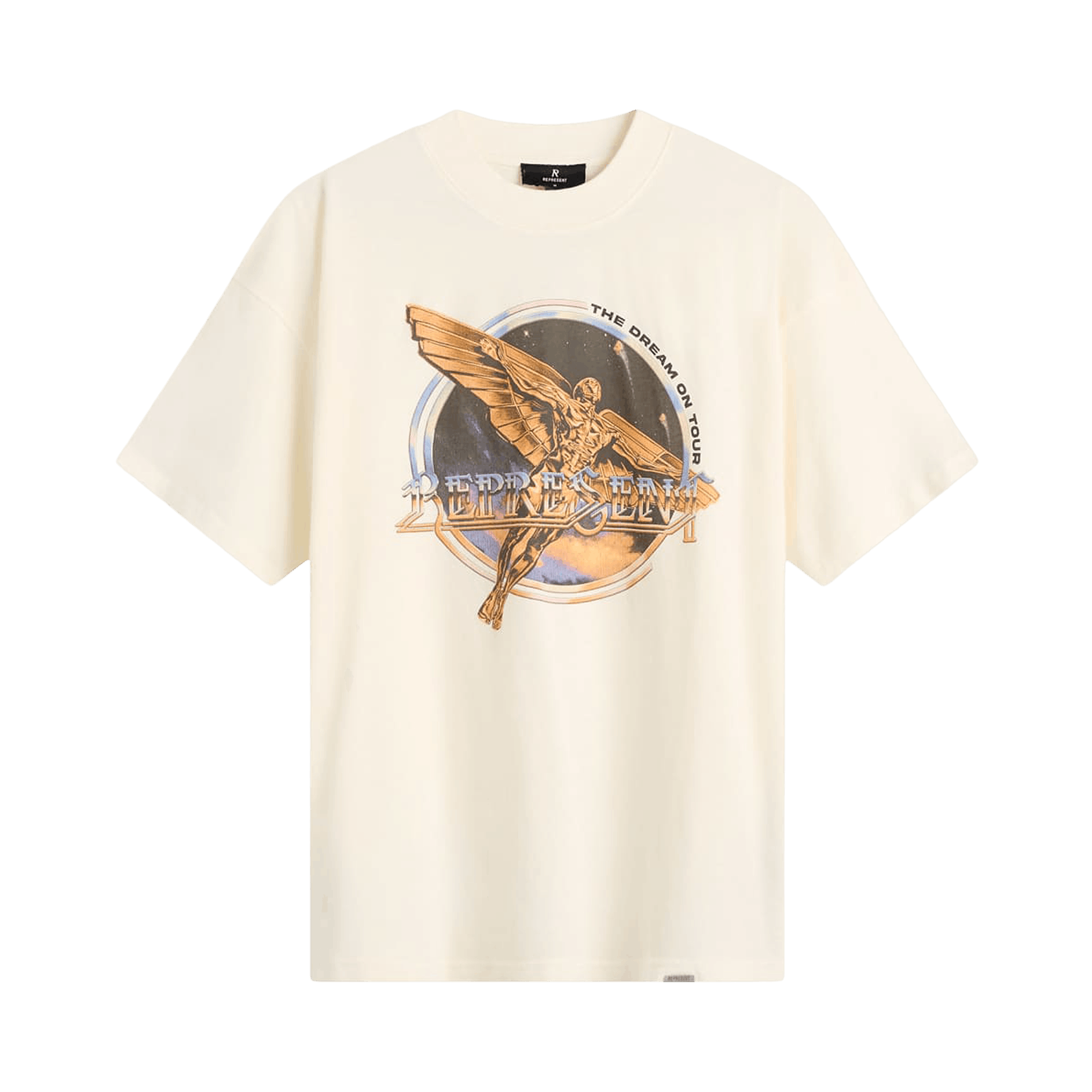 Represent Clo Golden Tour T-Shirt 'Flat White'