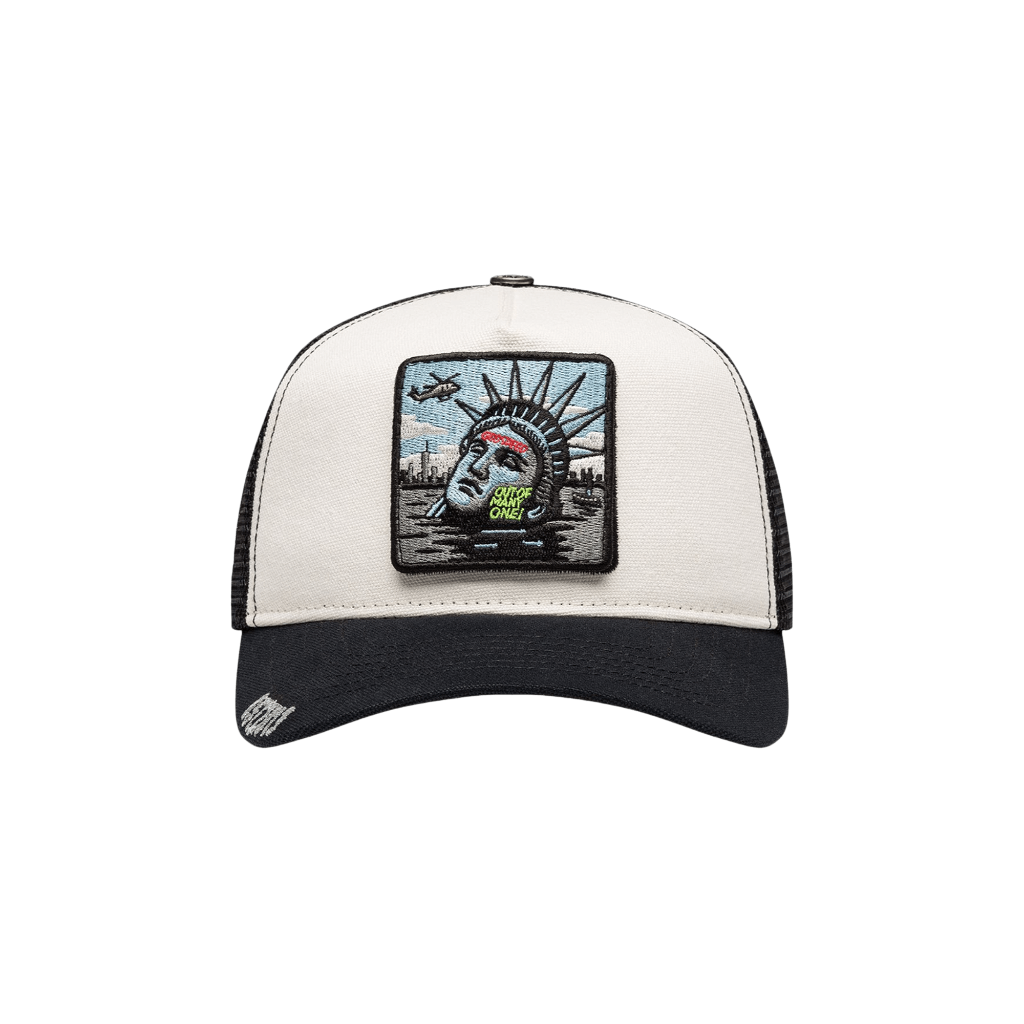 Godspeed Mood Trucker Hat II 'White/Black Interchangeable Patches'