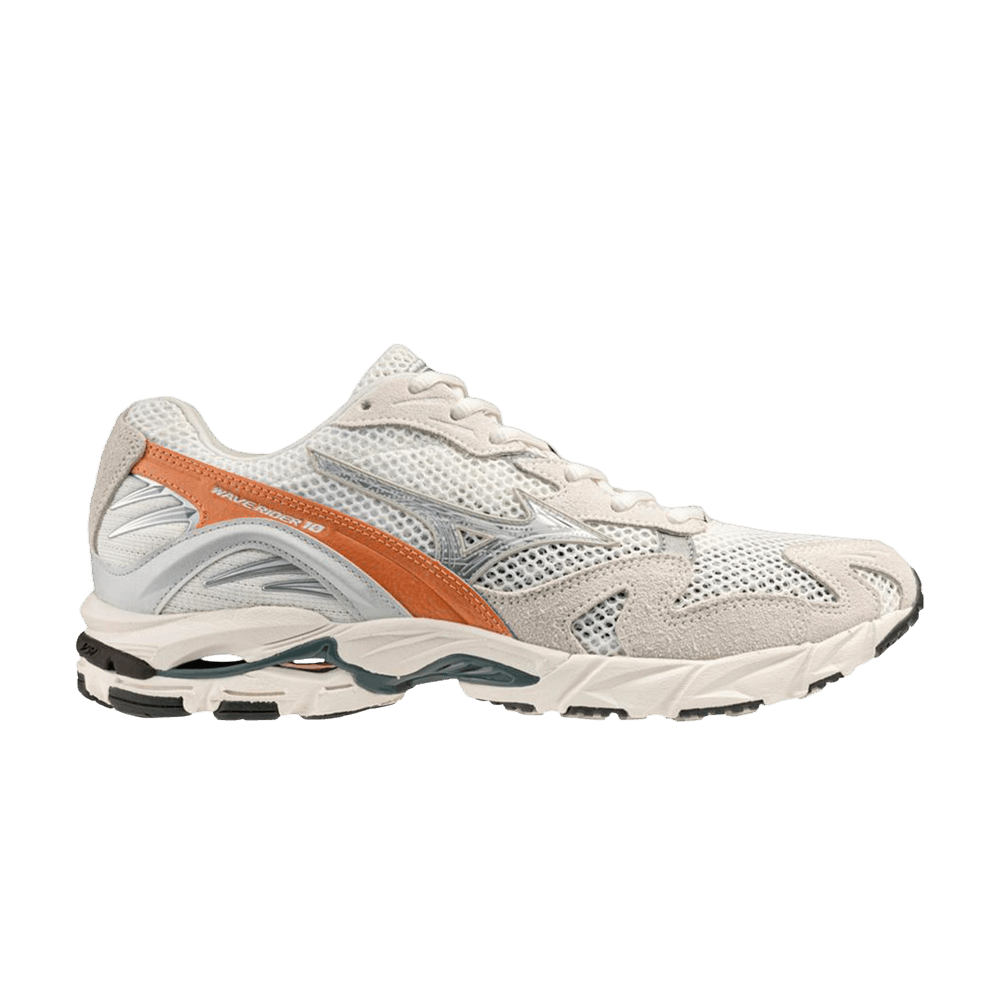 Mizuno Wave Rider 10 'Snow White Dawn Blue Sun Baked'
