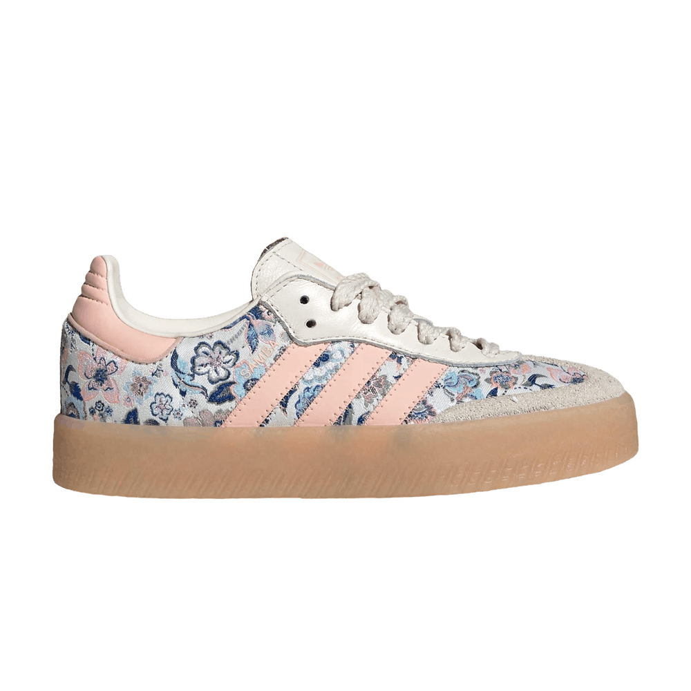 Liberty London x adidas Sambae Big Kid 'Off White Blush Pink Gum'