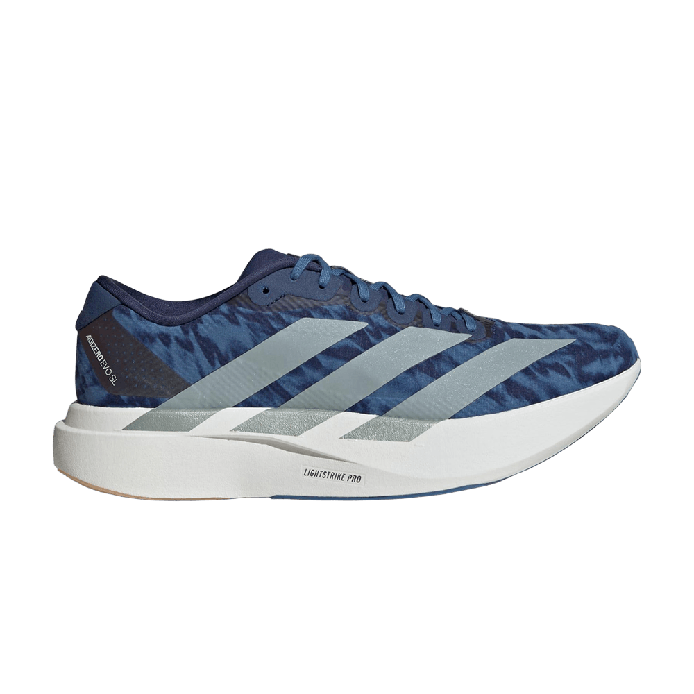 adidas Wmns Adizero Evo SL Woven 'Tech Indigo Wonder Sage Dusky Ink'