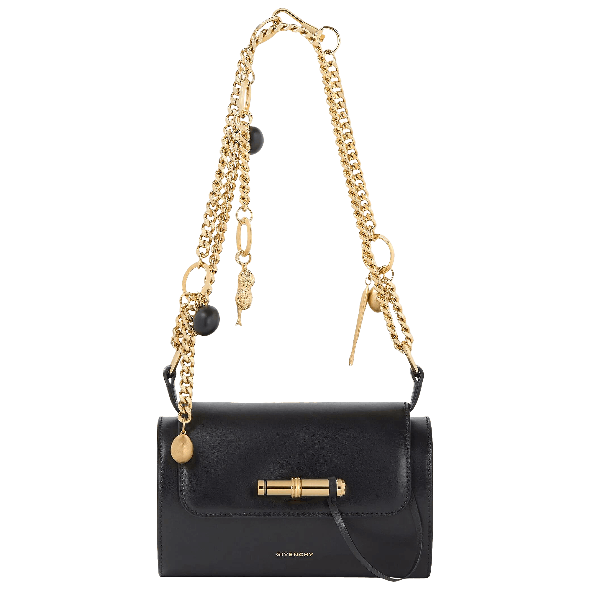 Givenchy Pout Small Flap With Strap Bag 'Black'