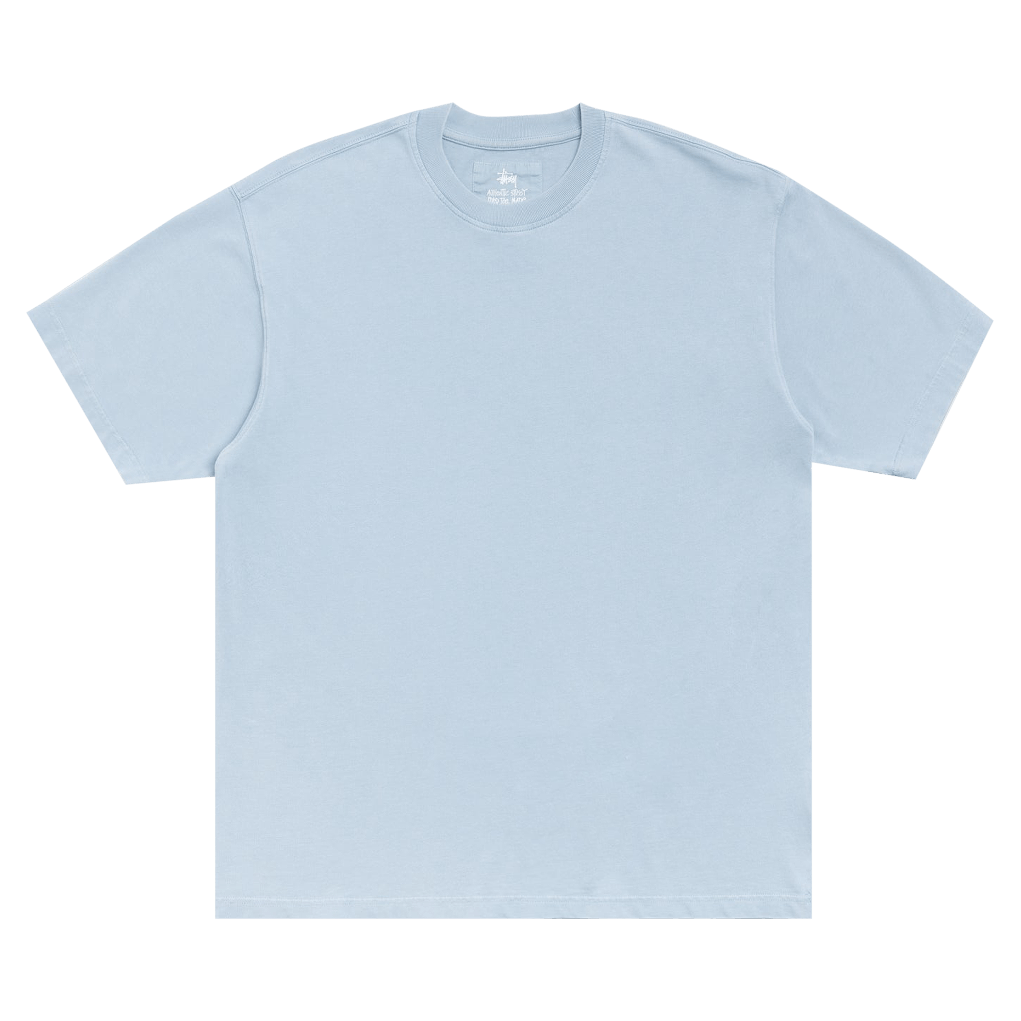 Stussy Garment Dyed Short-Sleeve Tee 'Dust Blue'