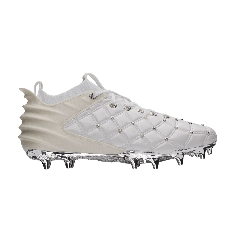 Justin Jefferson x Under Armour Blur 2.0 MC Chrome 18 'White Metallic Silver'