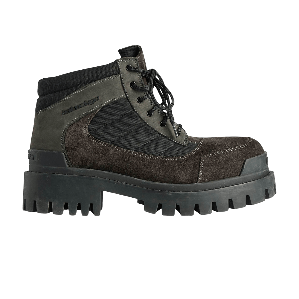 Balenciaga Combat Strike Boot 'Brown Black'