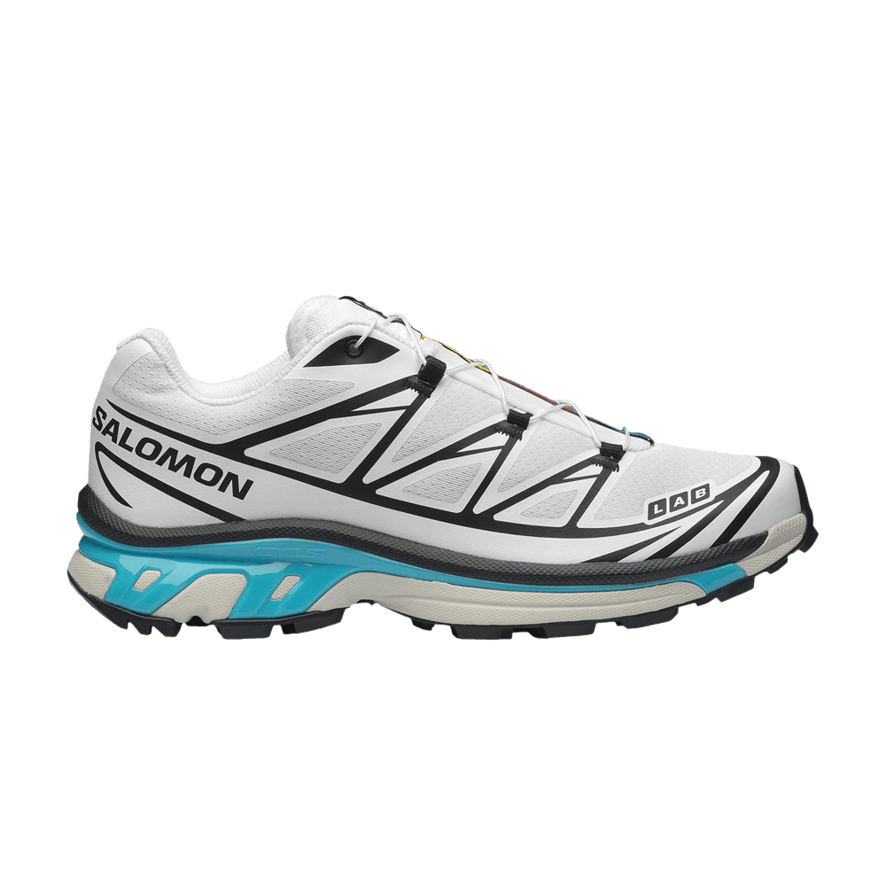 Salomon XT-6 'Black White Blue Curacao'
