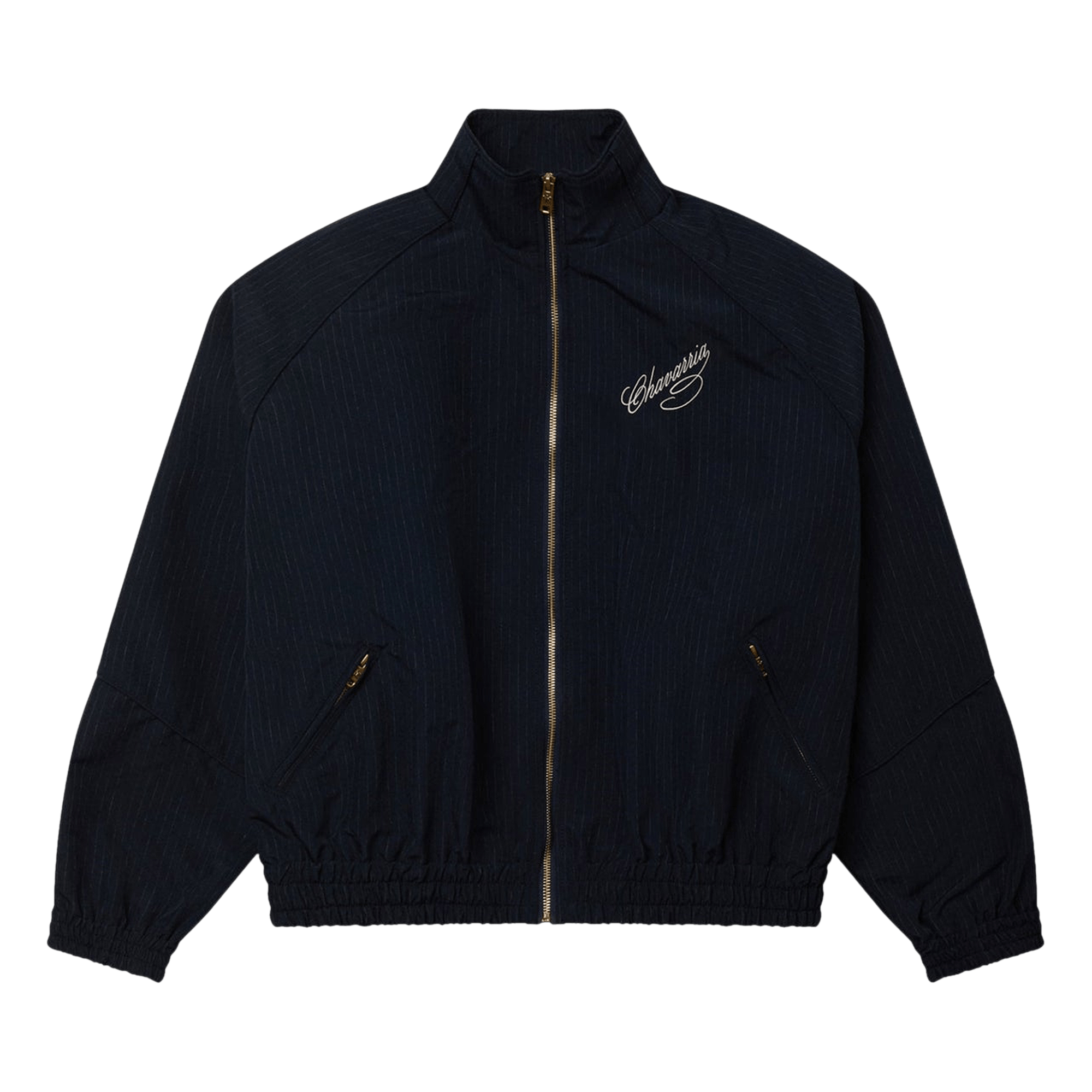 Buy Willy Chavarria Washed Box Cutter Jacket 'Navy' - WCJKT0006
