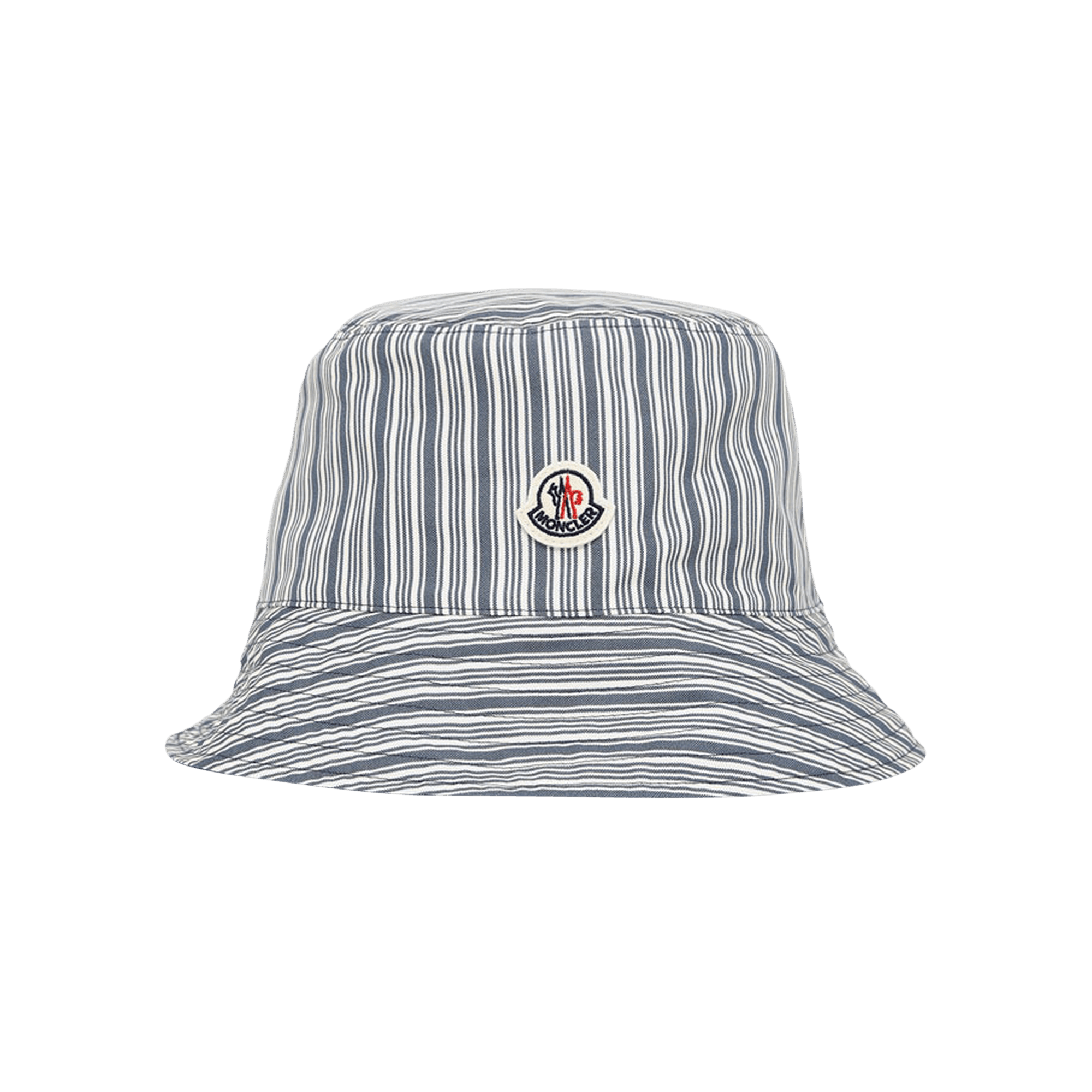 Moncler Striped Bucket Hat 'Navy'